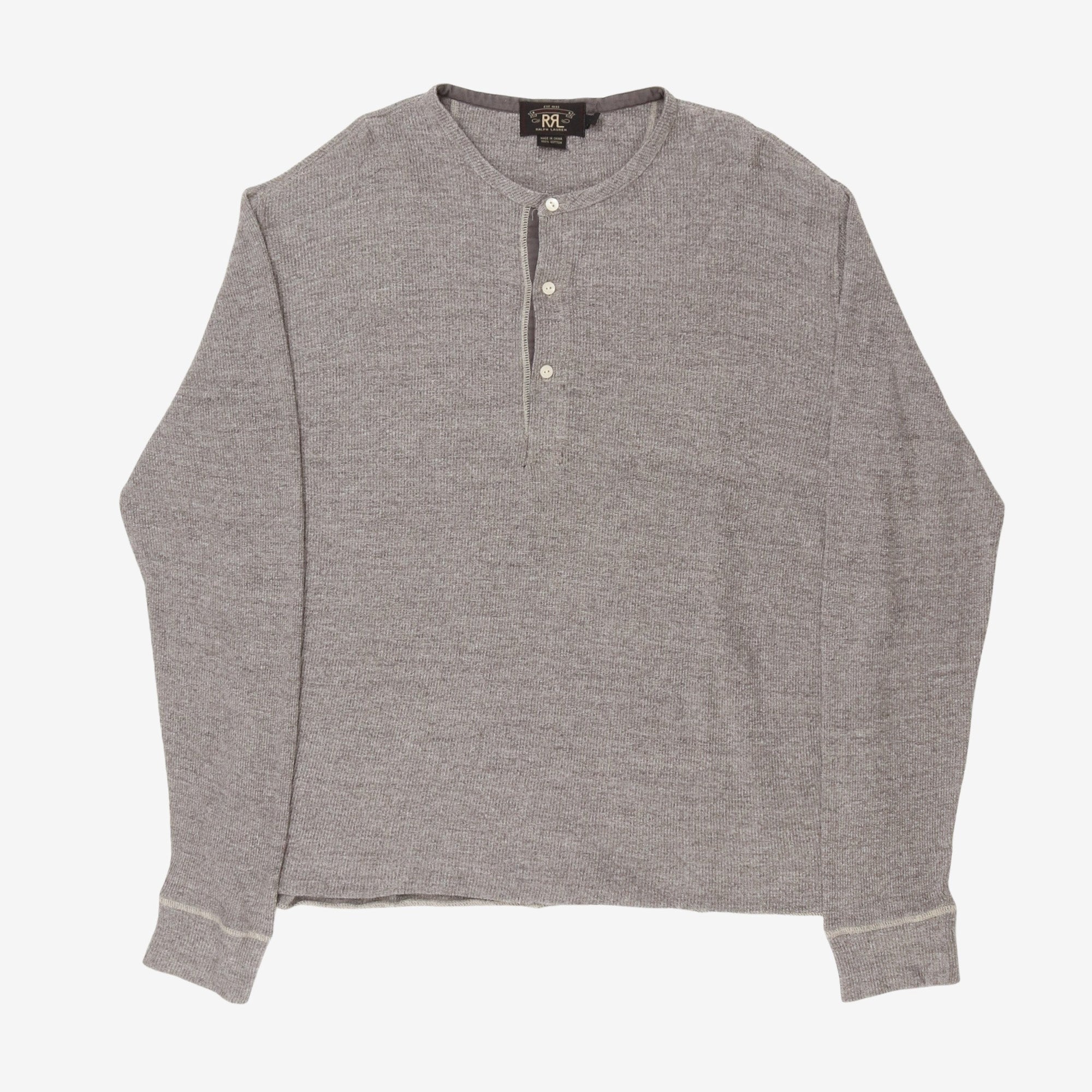 Ribbed Henley