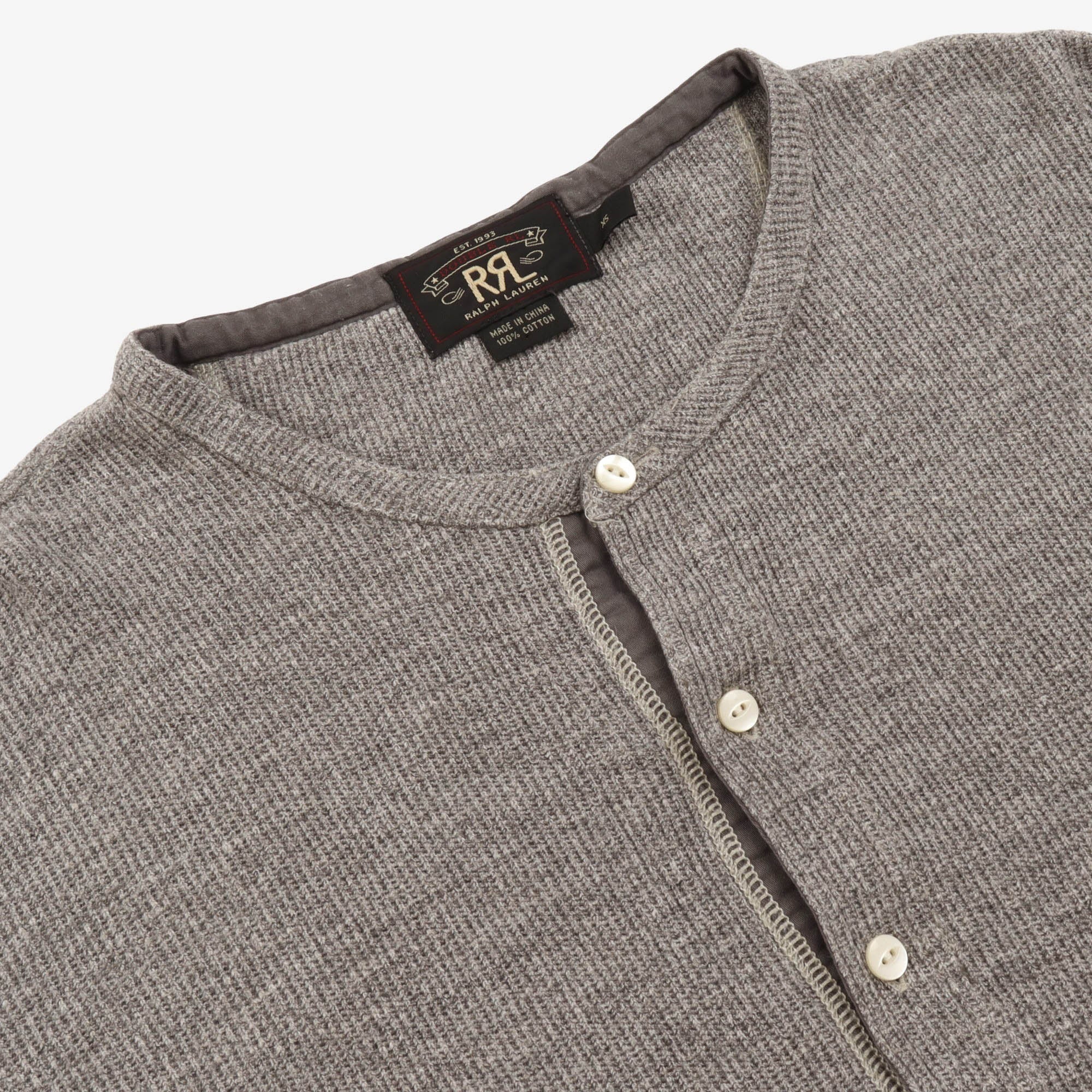 Ribbed Henley