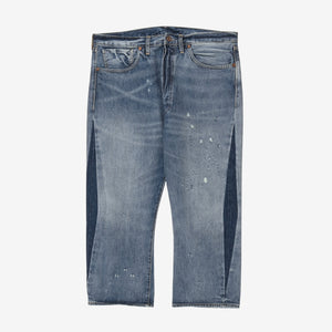 Distressed Selvedge Denim (38W x 23L)