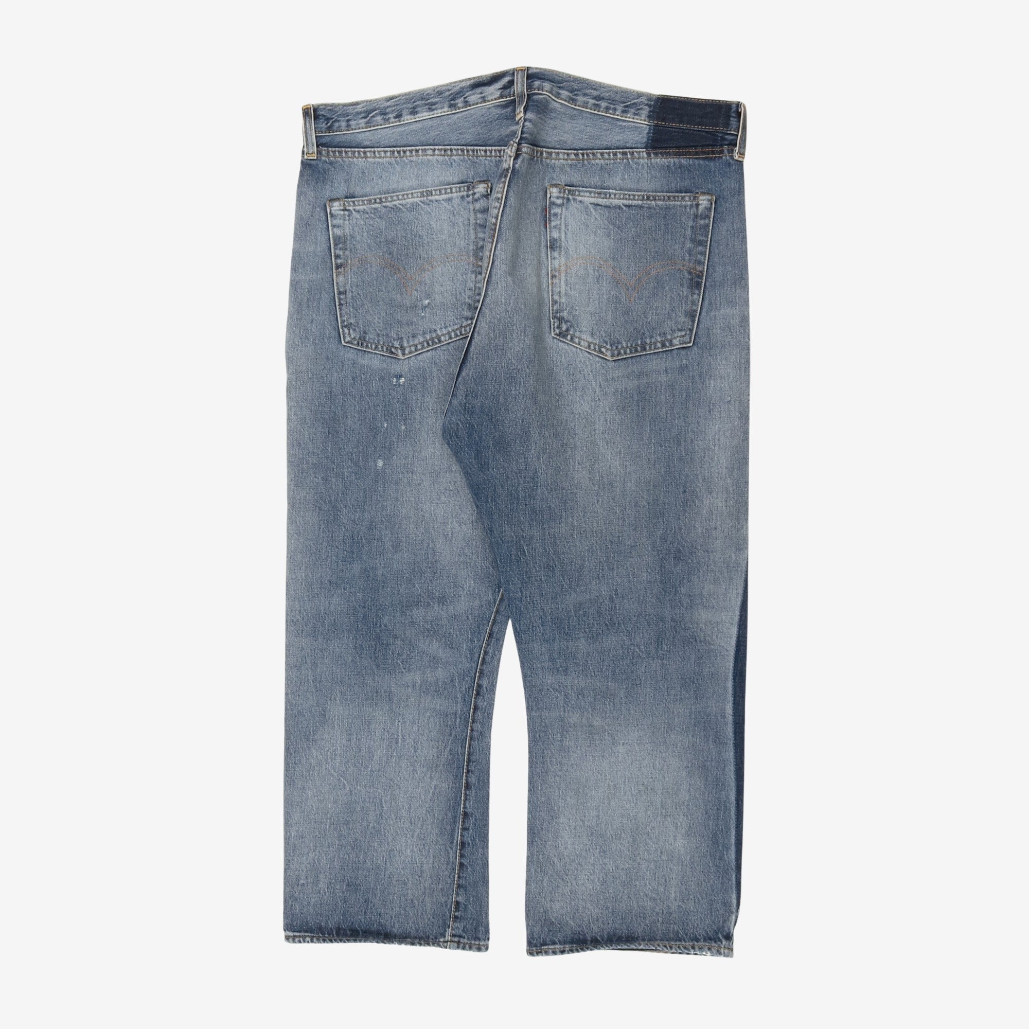 Distressed Selvedge Denim (38W x 23L)