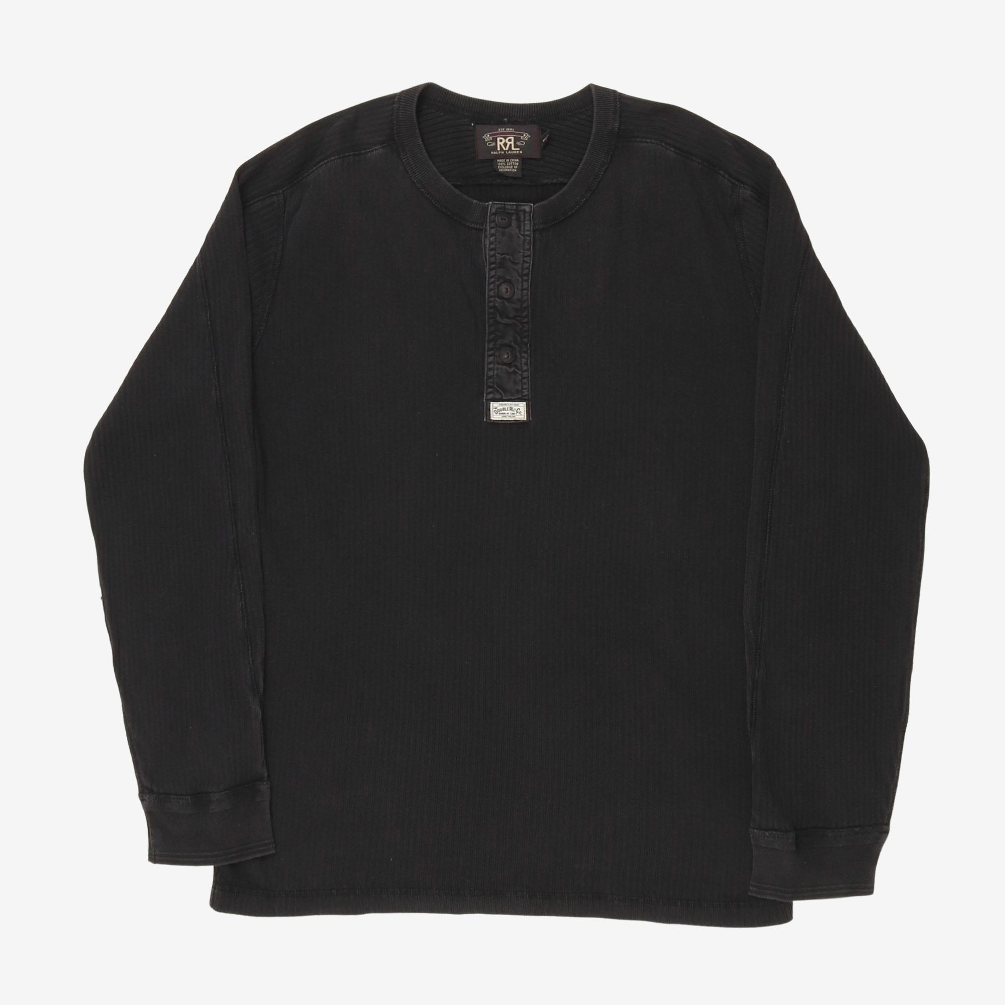 LS Ribbed Henley