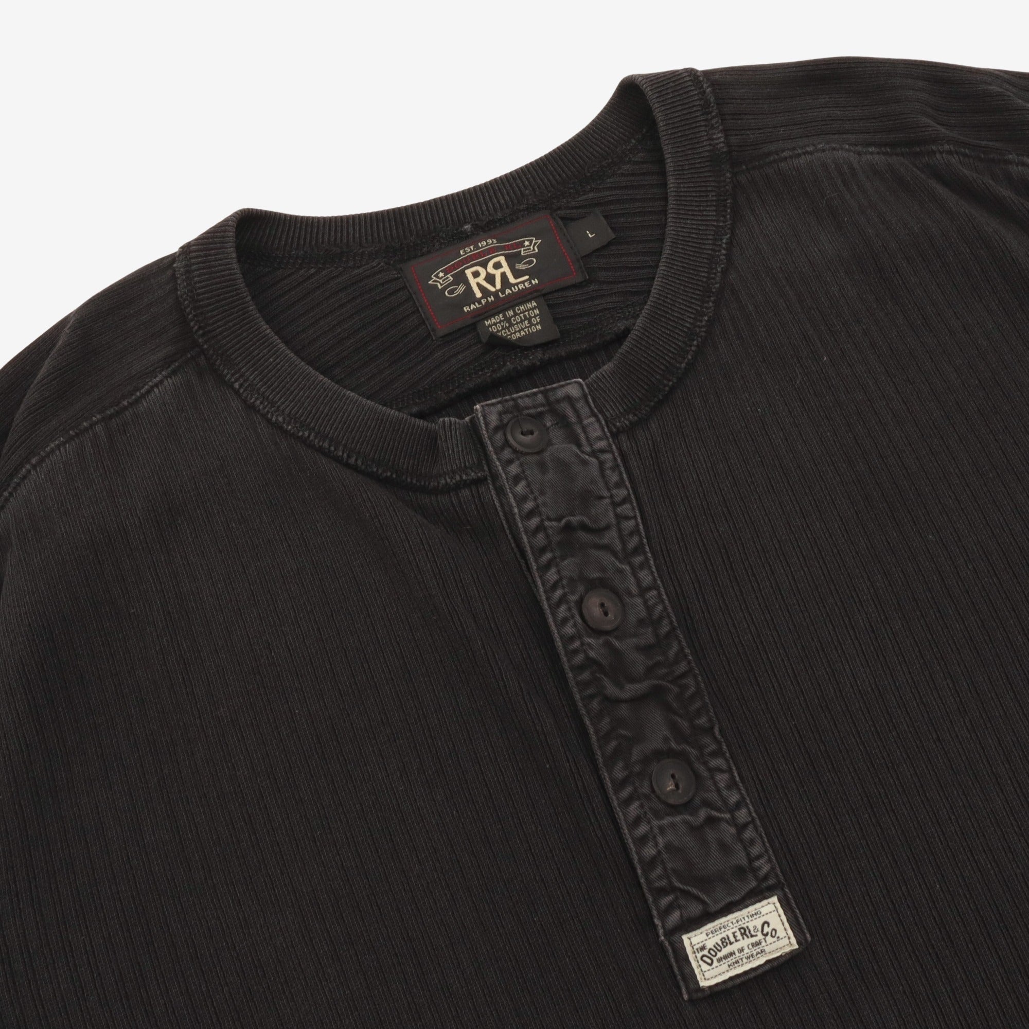 LS Ribbed Henley