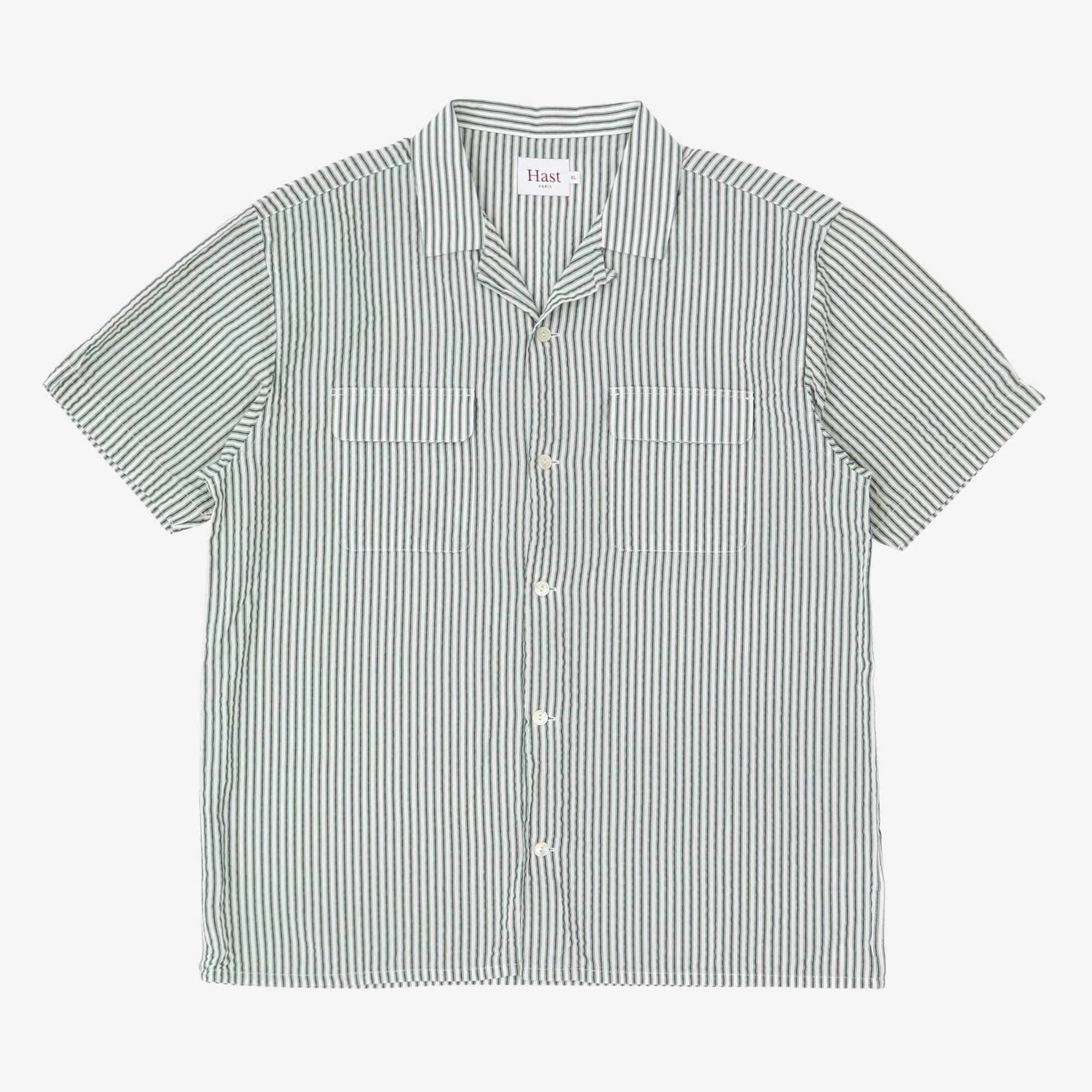 Striped Tencel Shirt SS