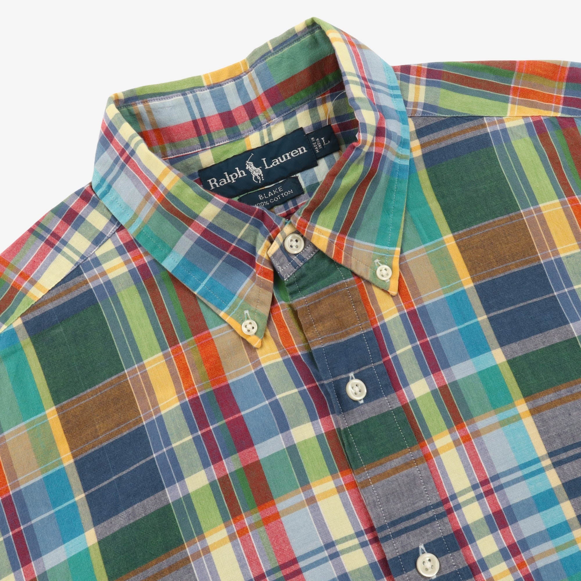 Madras Shirt SS