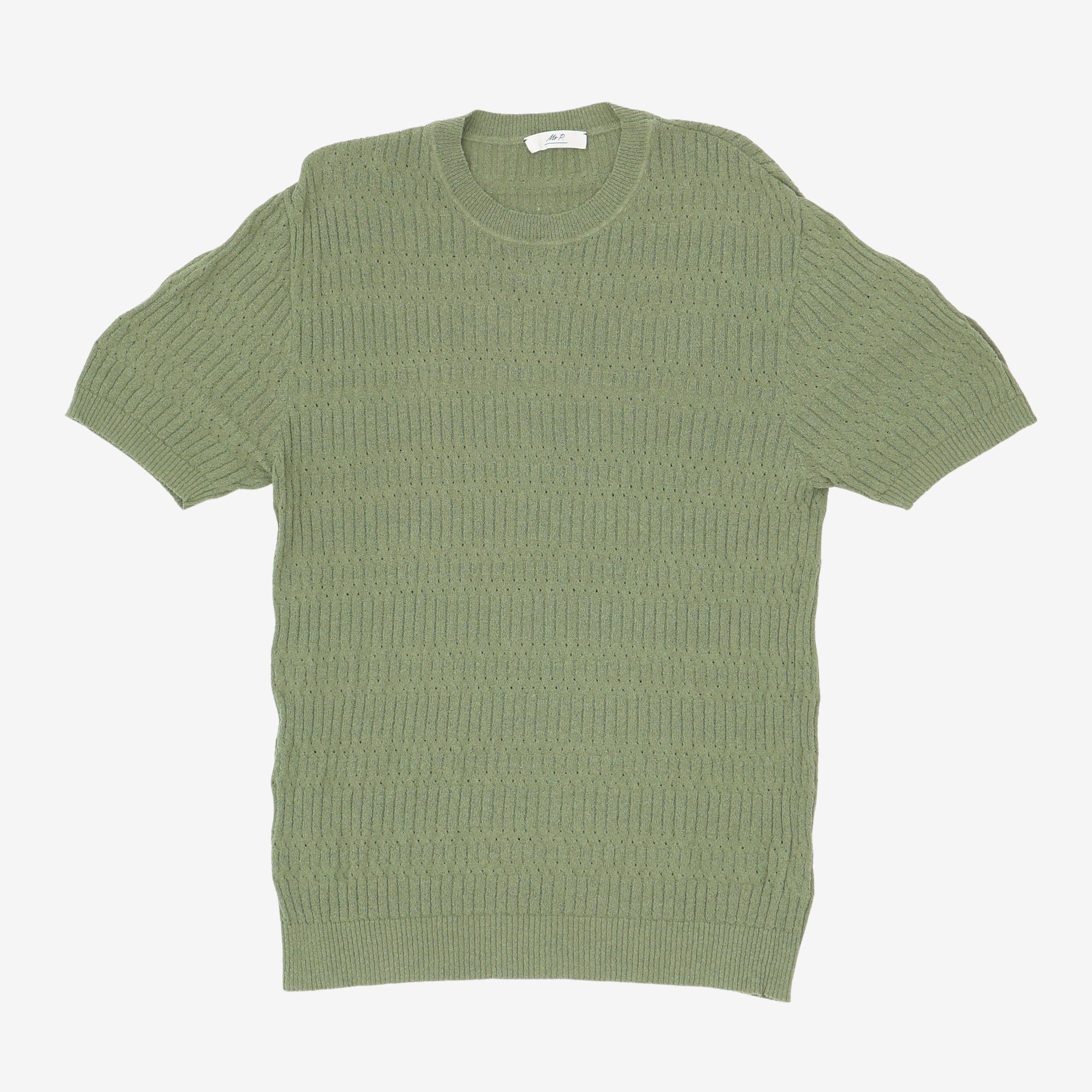 Knitted Jacquard T-Shirt