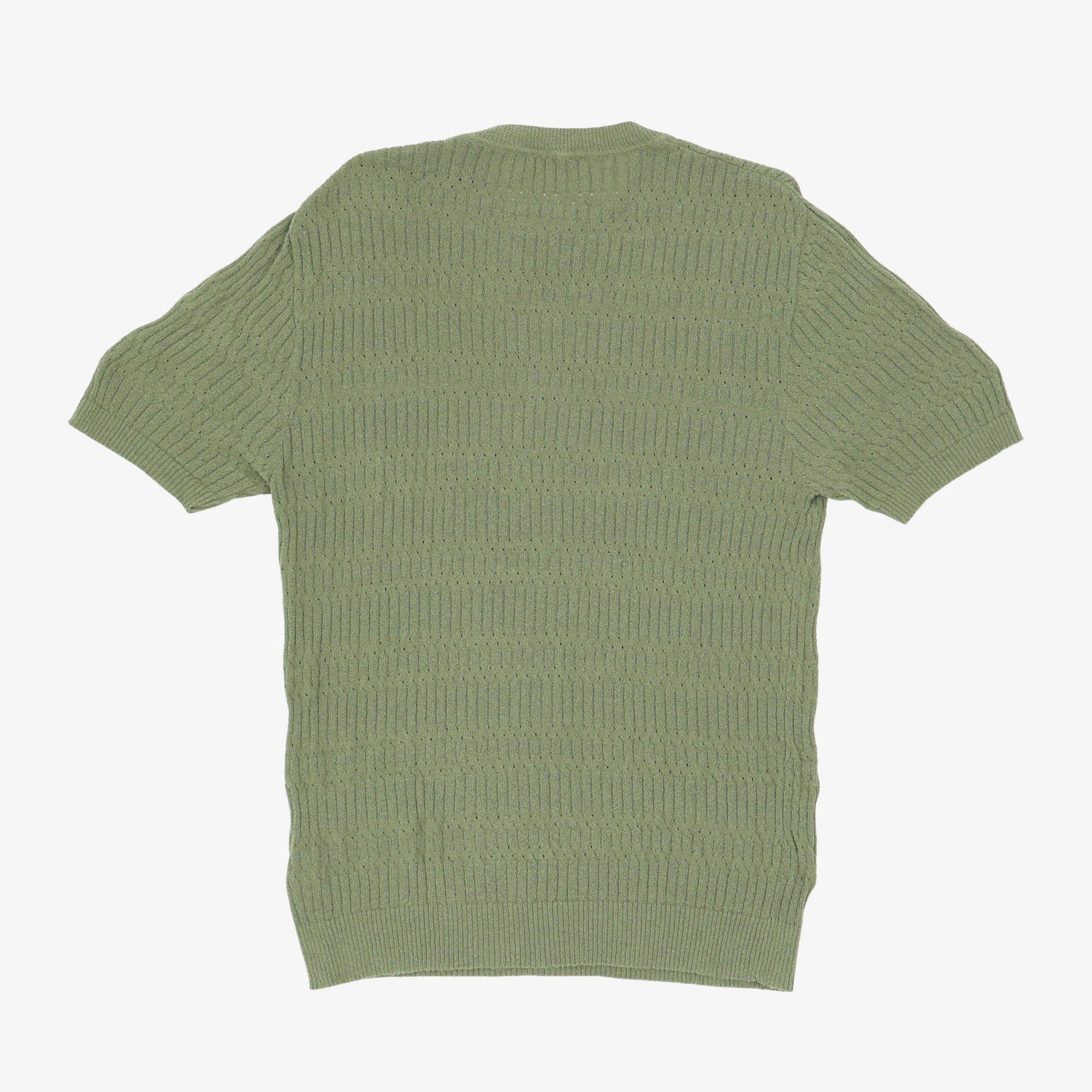Knitted Jacquard T-Shirt