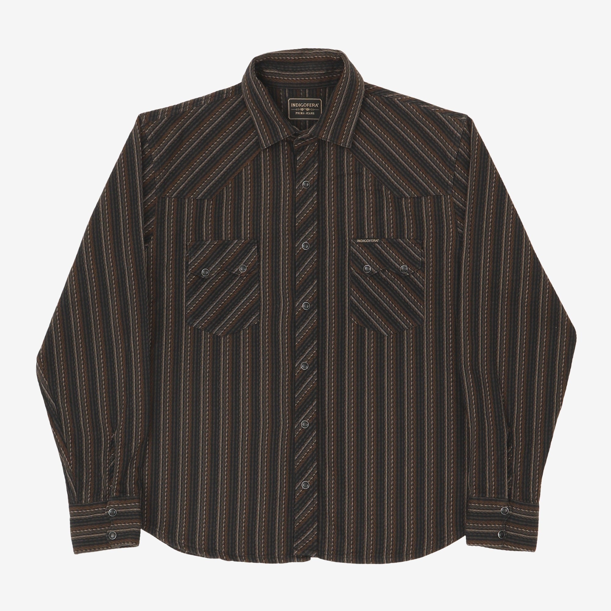 Twill Stripe Dollards Shirt