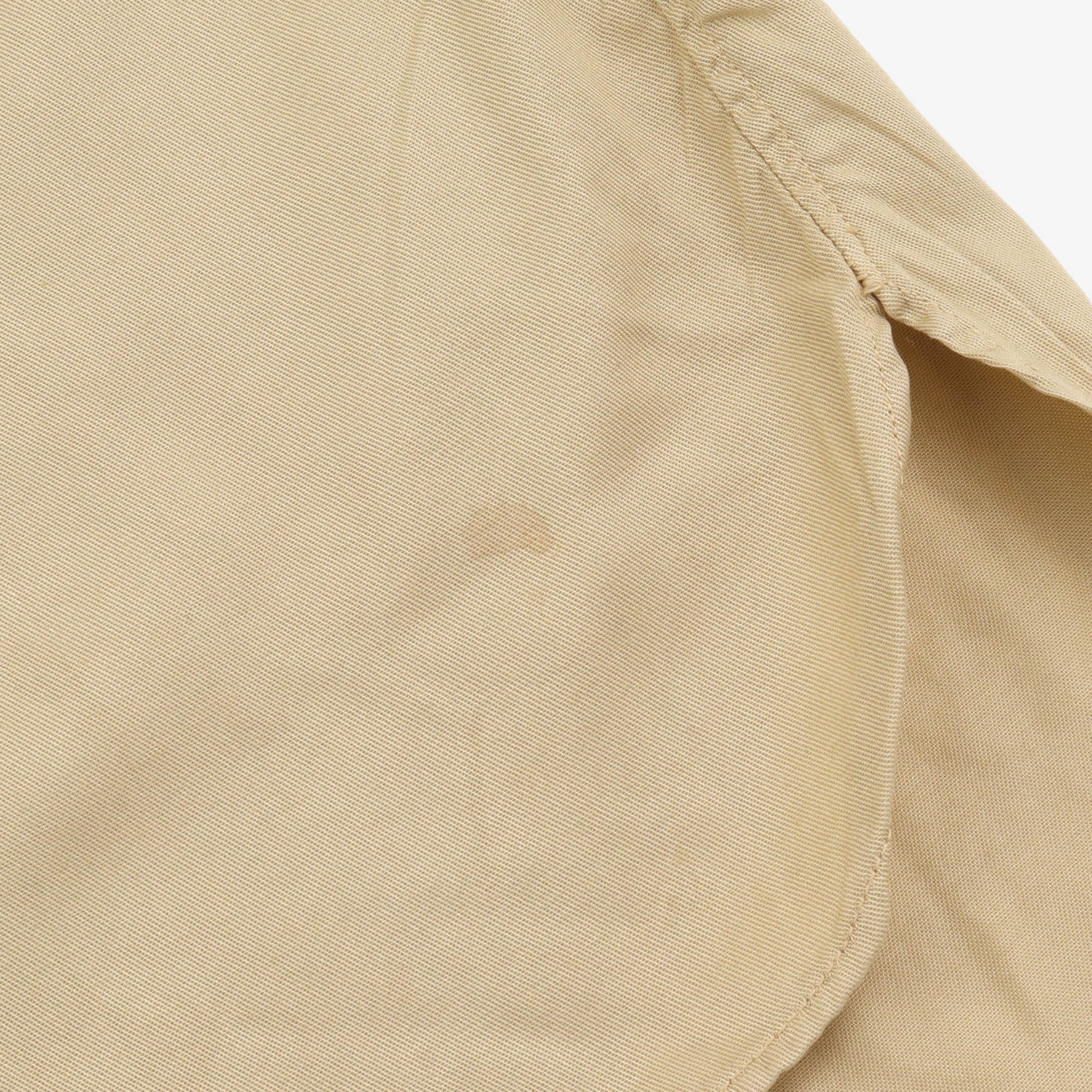 Gabardine Pearl Snap Shirt