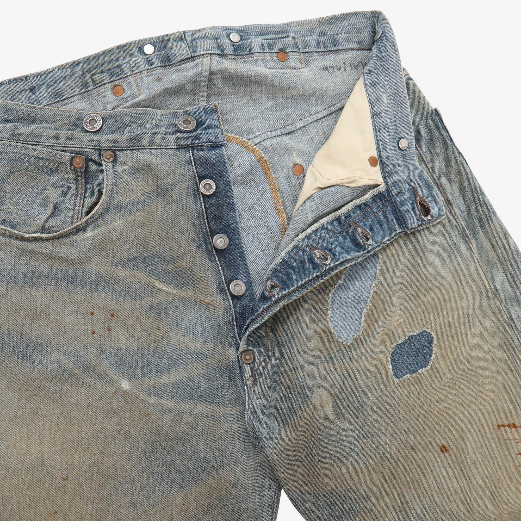 1901 501 Buckle Back Selvedge Denim (USA)