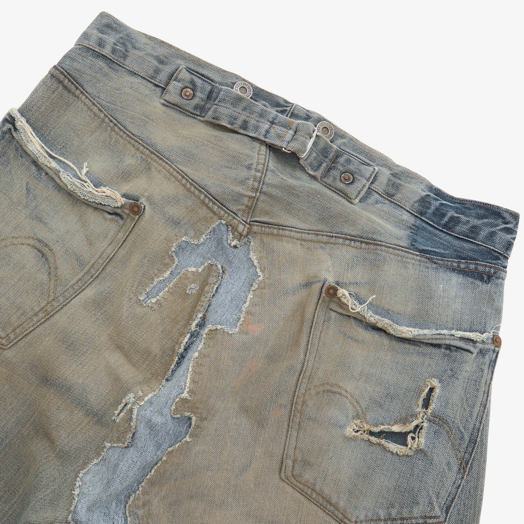 1901 501 Buckle Back Selvedge Denim (USA)
