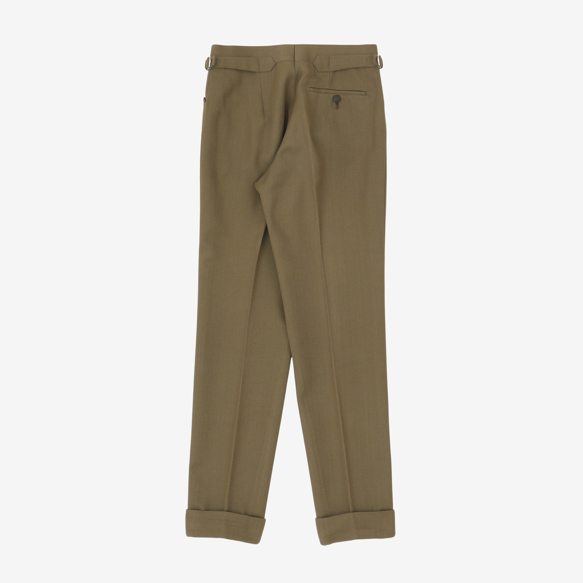 Bespoke Flat Front Trousers