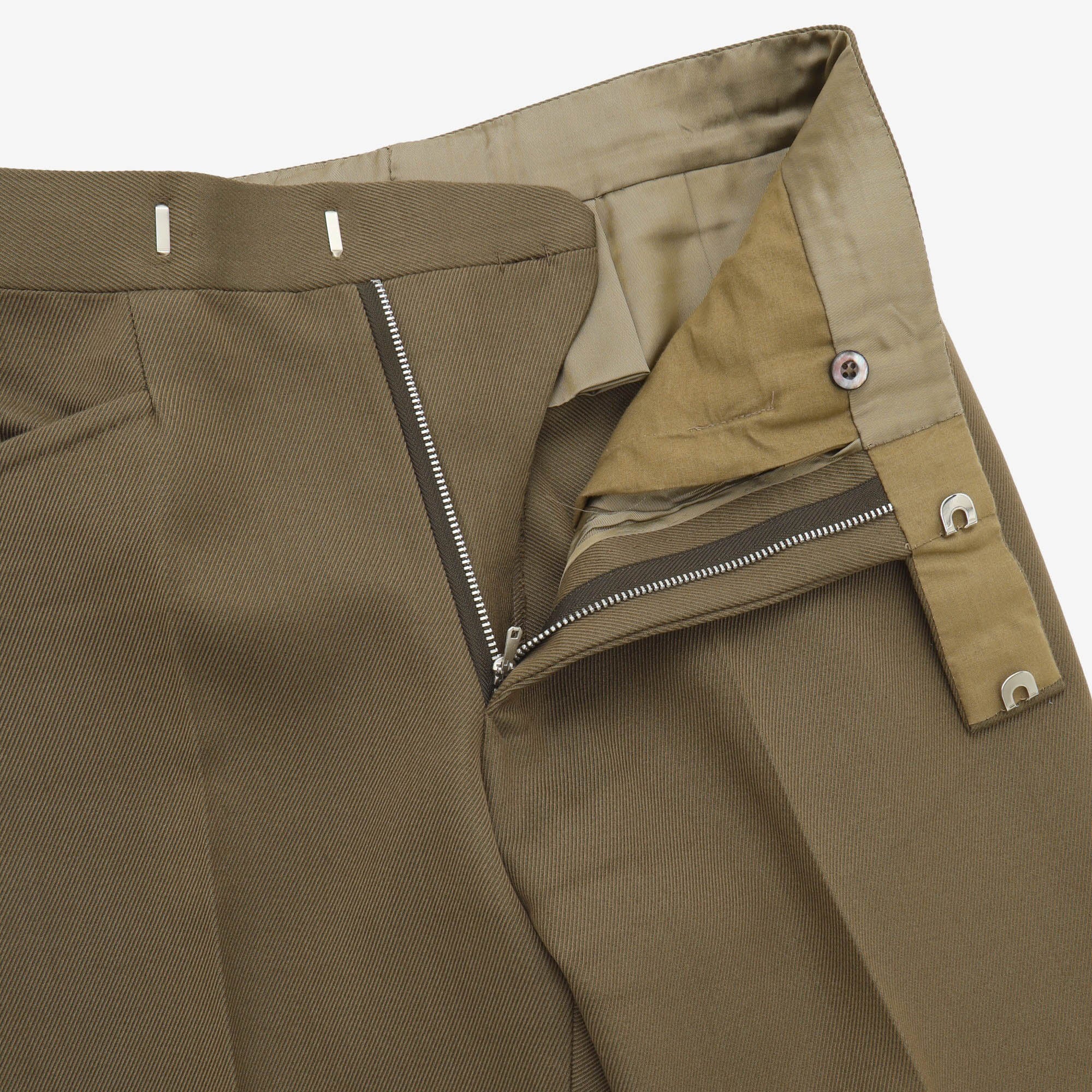 Bespoke Flat Front Trousers