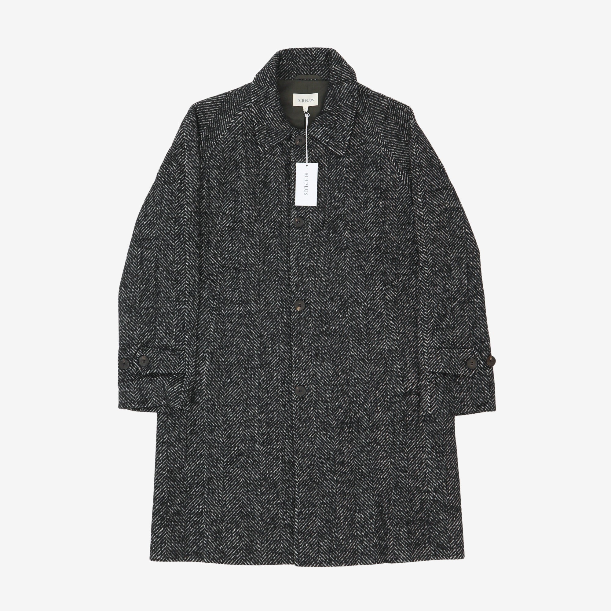 Wool Silk Overcoat