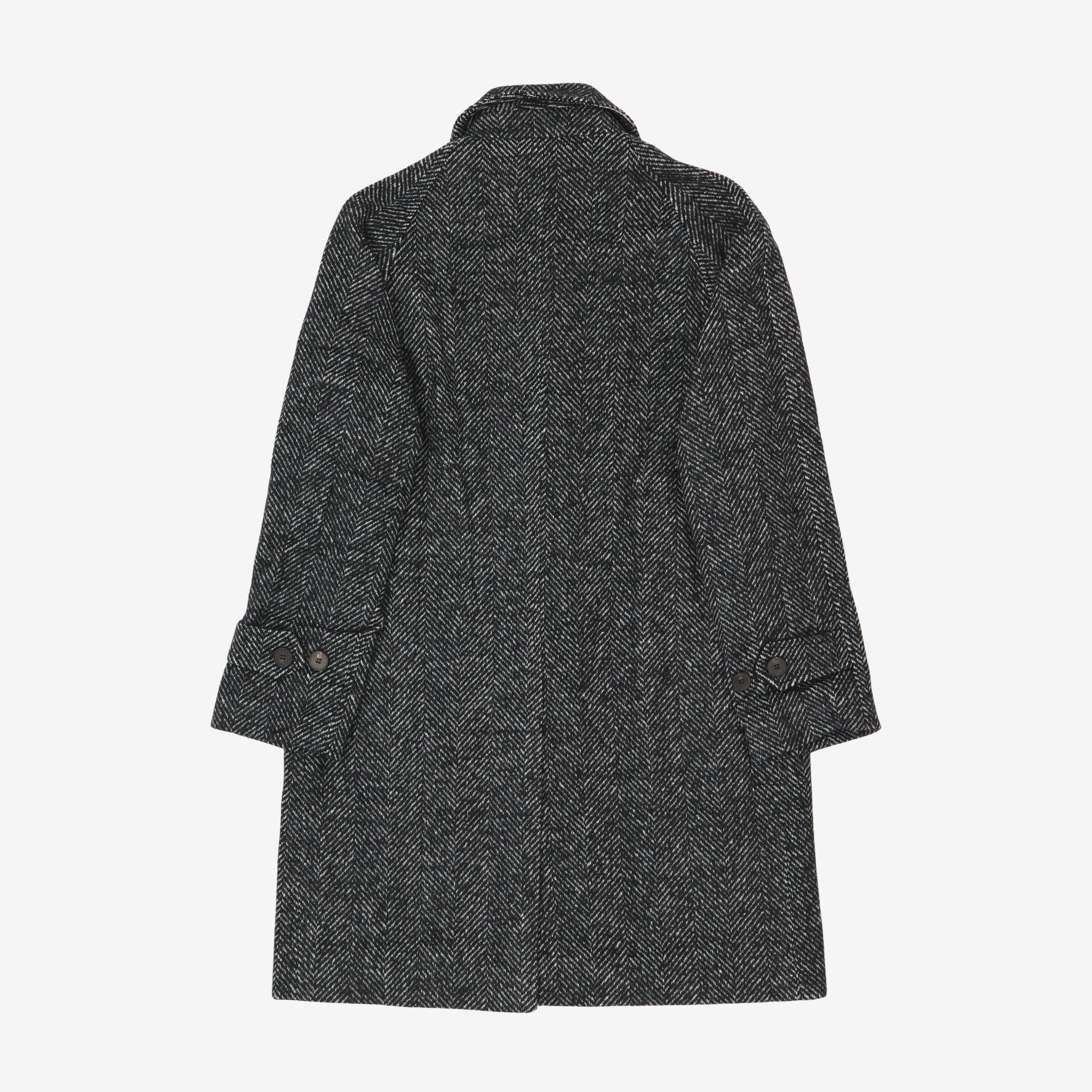 Wool Silk Overcoat