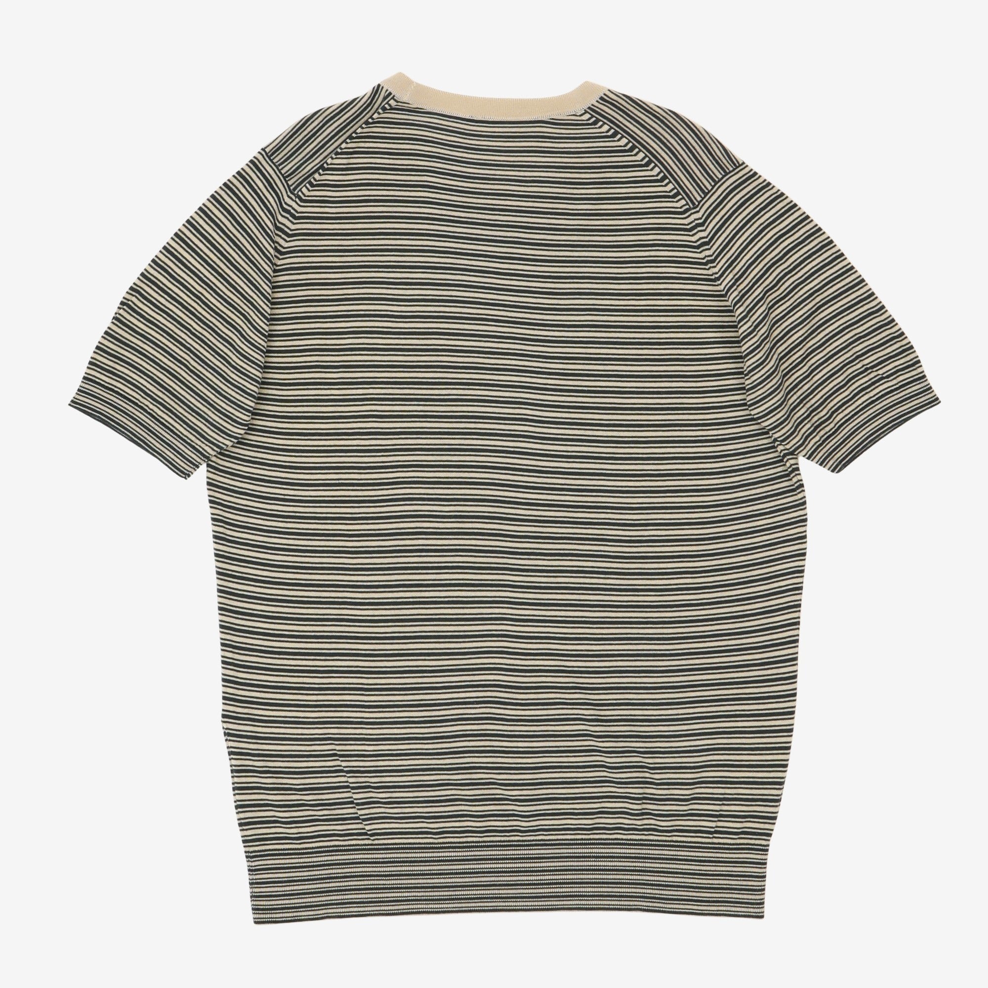 Striped Cotton Knit Tee