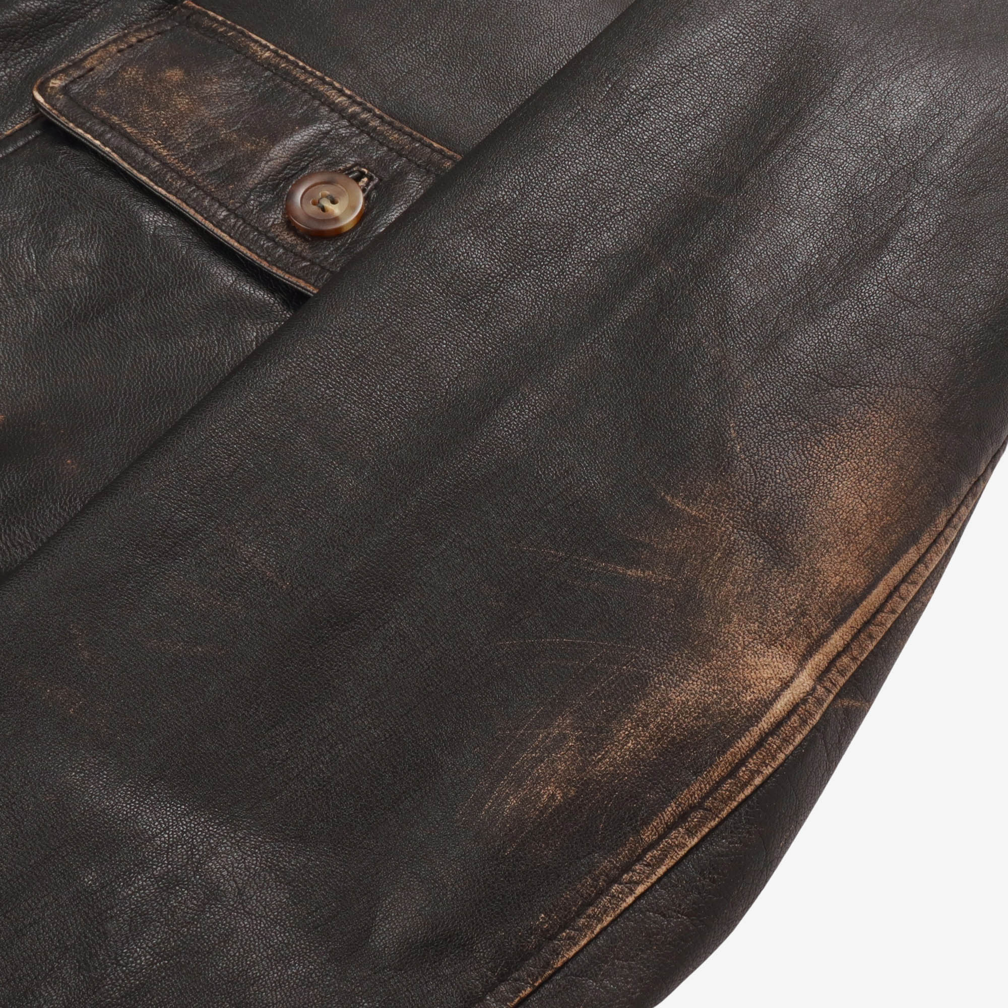 Distressed Leather Valstarino
