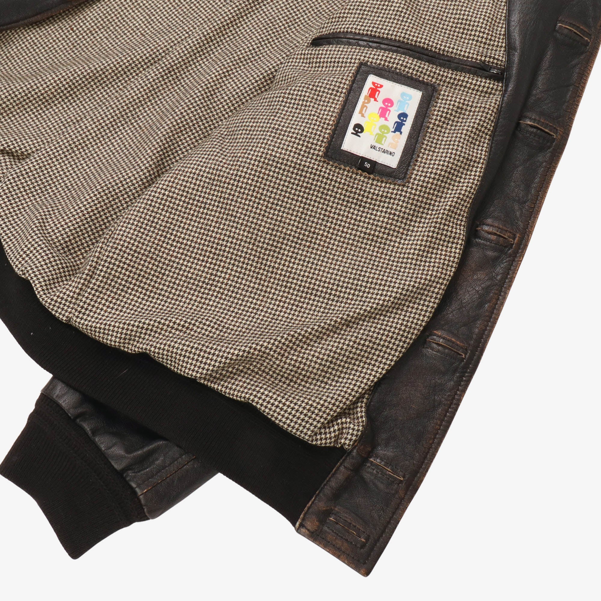 Distressed Leather Valstarino