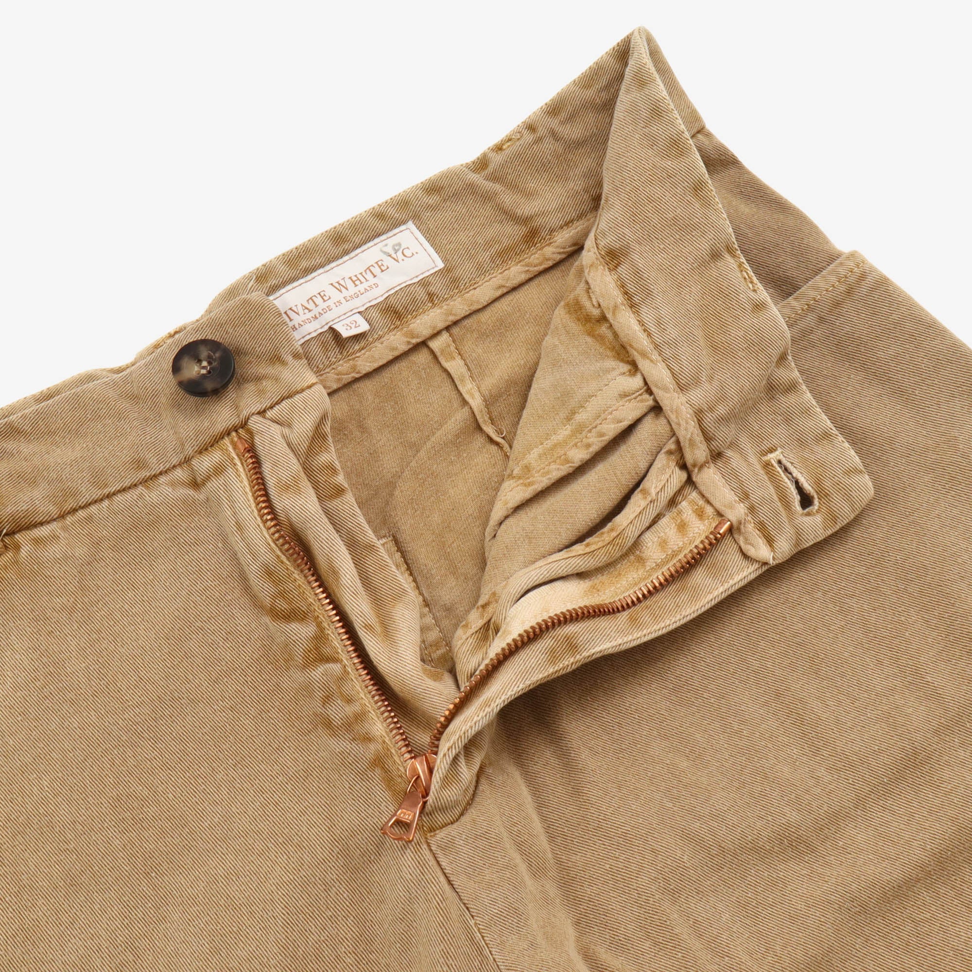 Slim Brushed Twill Chinos (30W x 34.5L)