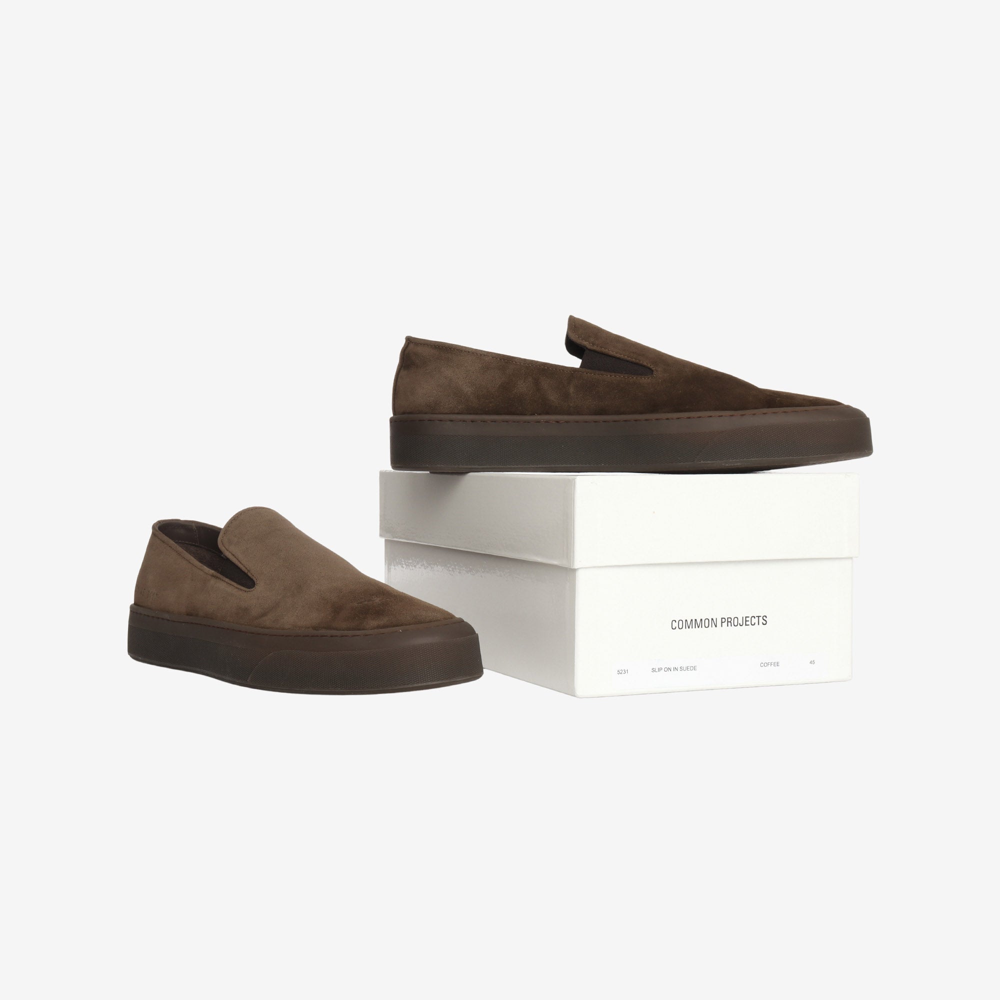 Suede Slip-on Sneakers