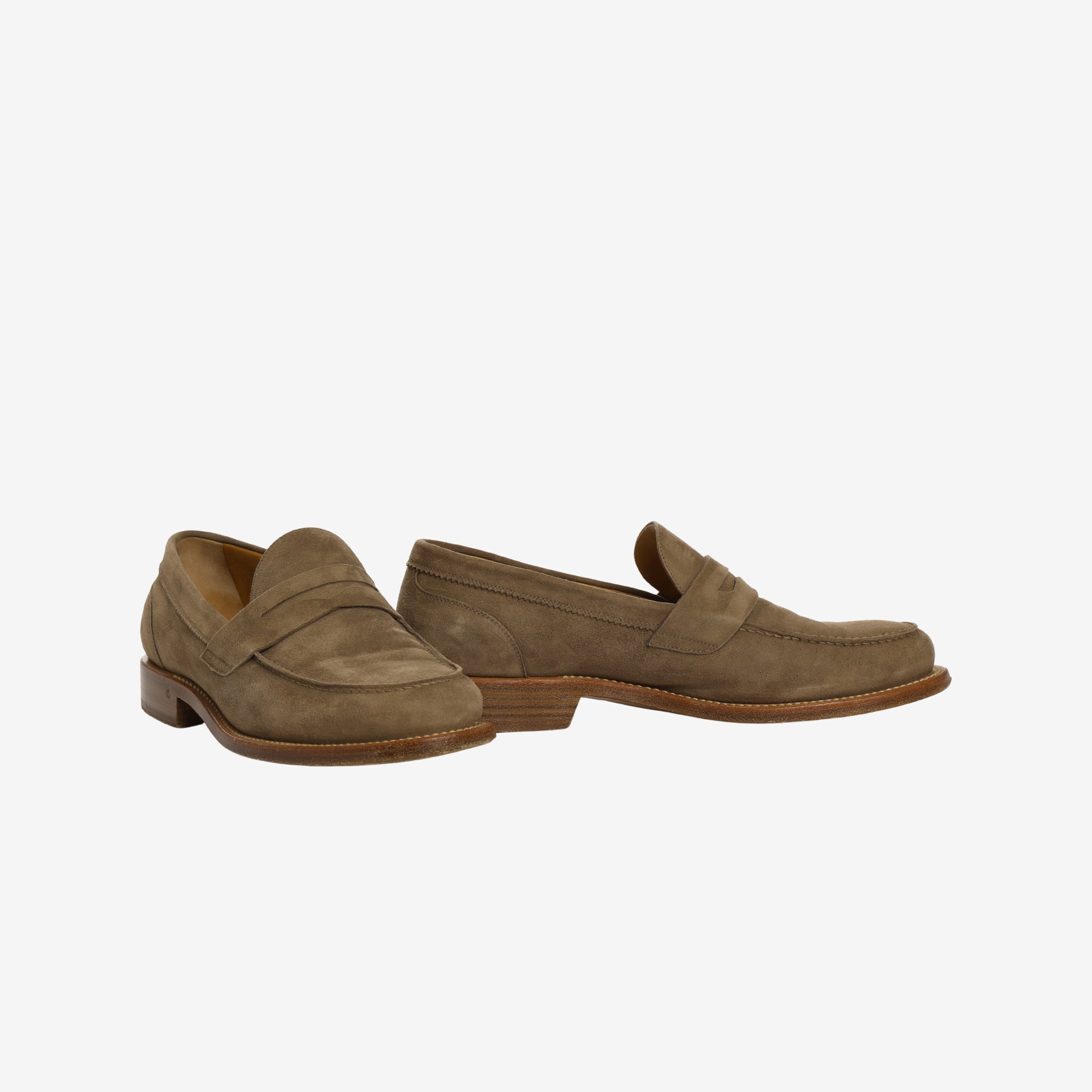 Suede Loafers