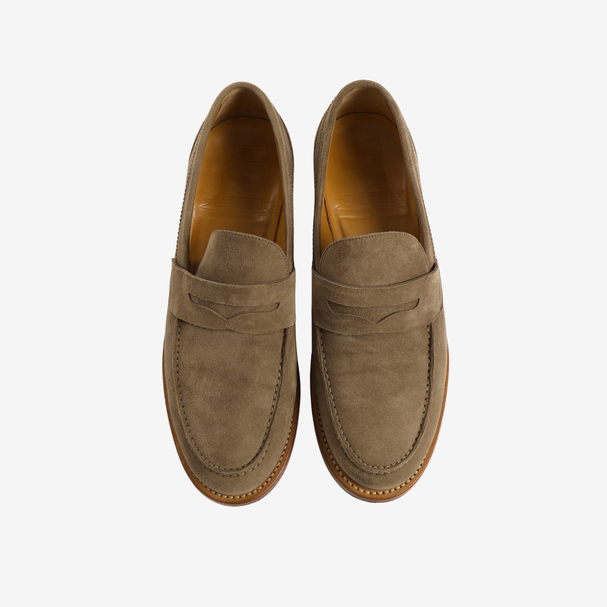 Suede Loafers