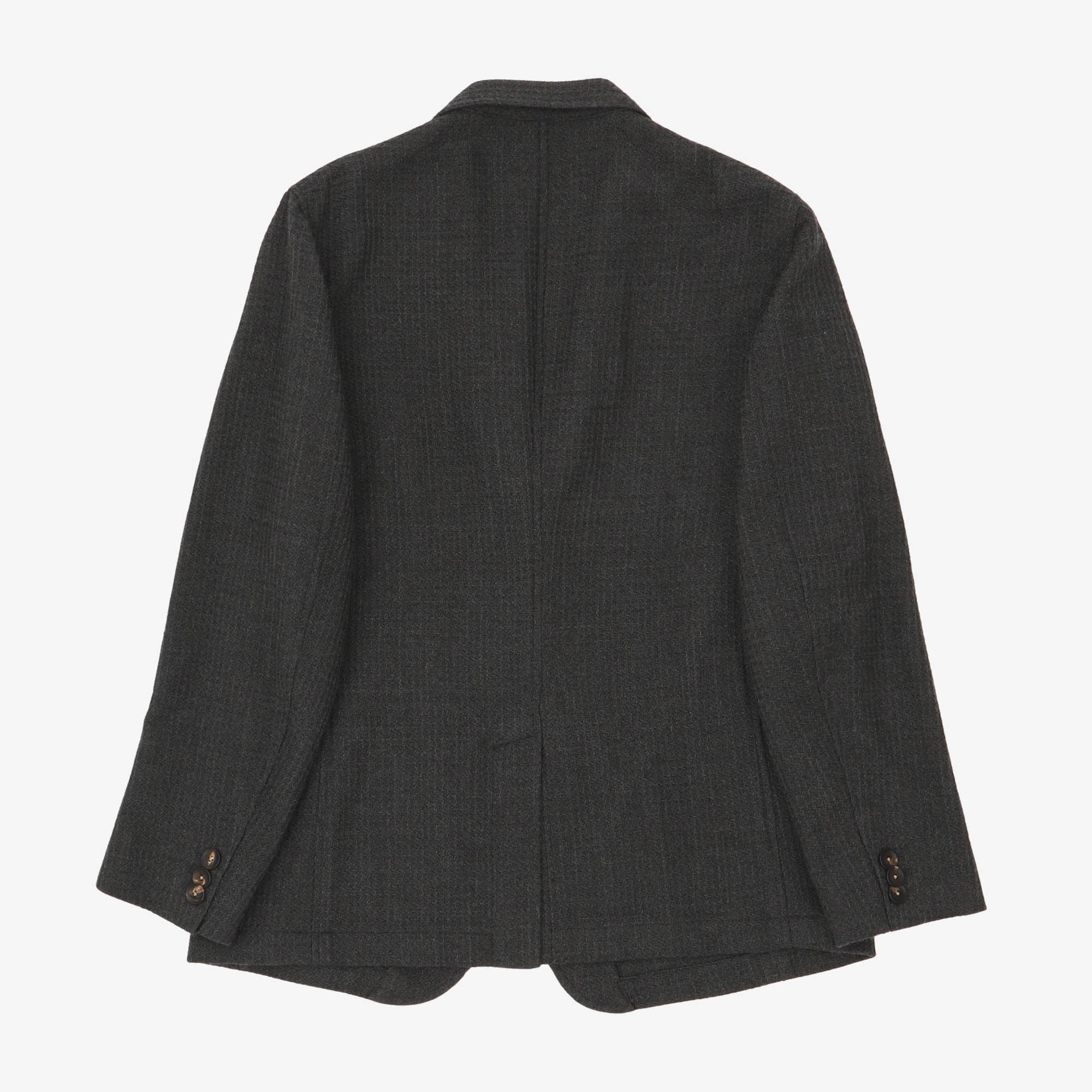 Woven Cotton Blazer