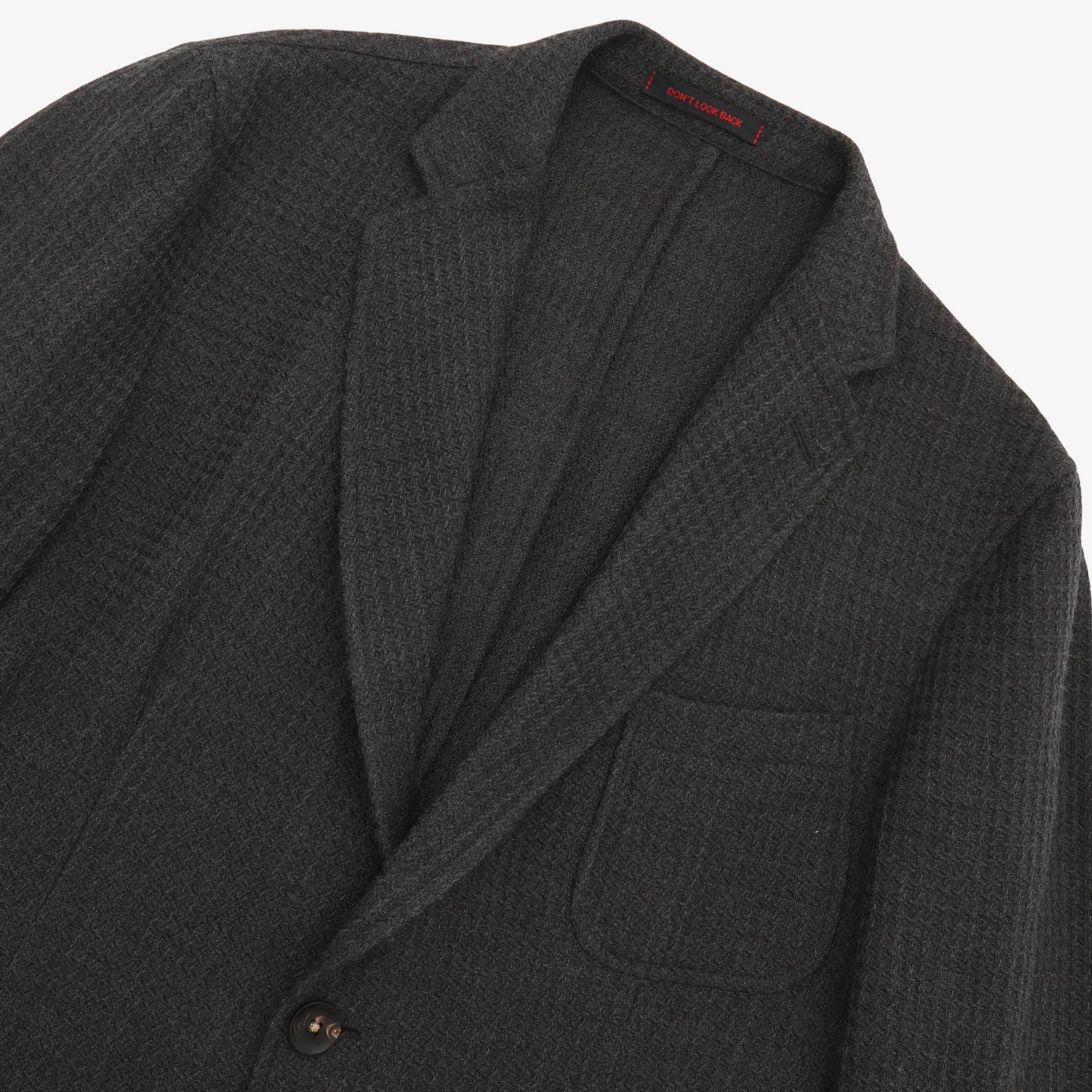 Woven Cotton Blazer