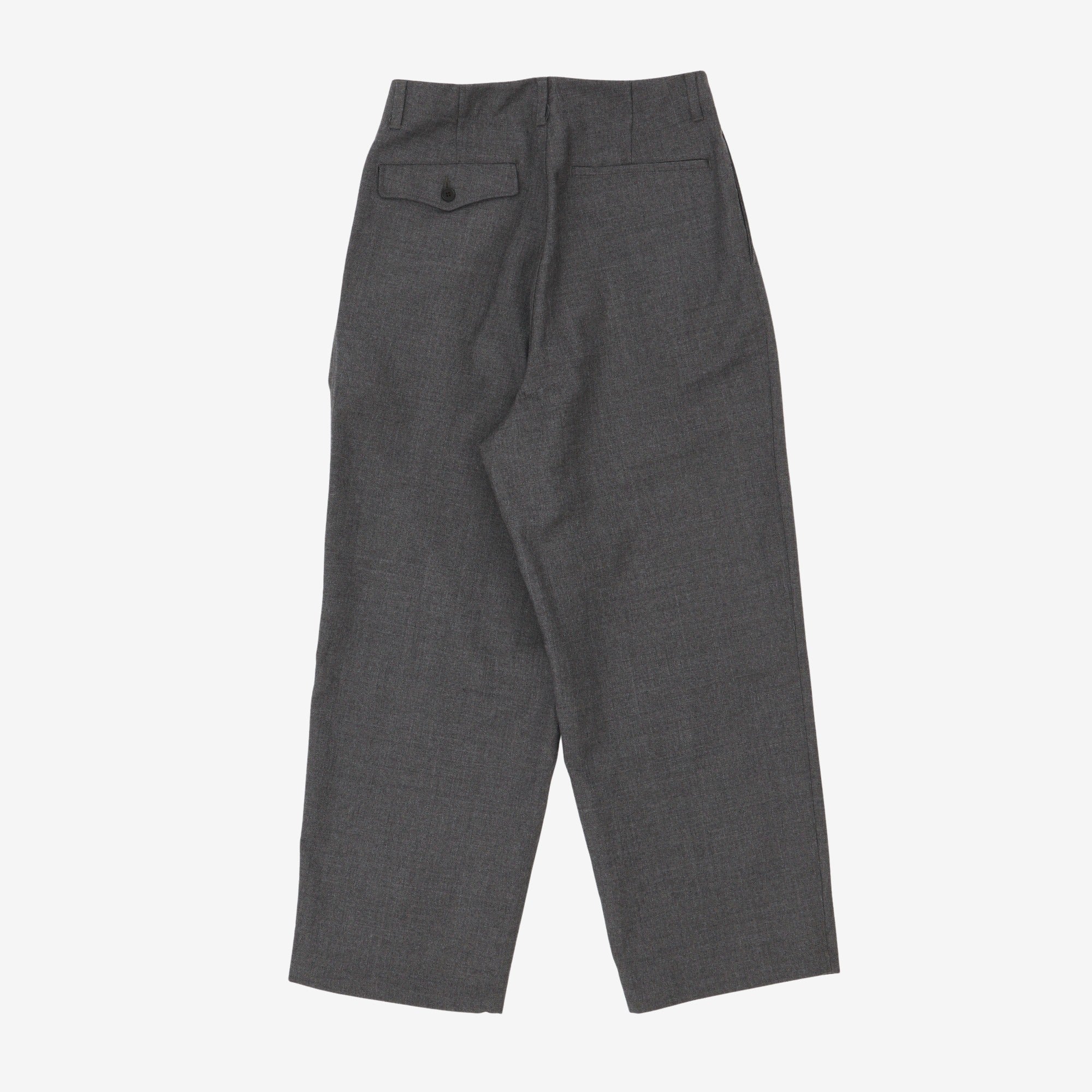 Wide Wool Trousers (29W x 26L)