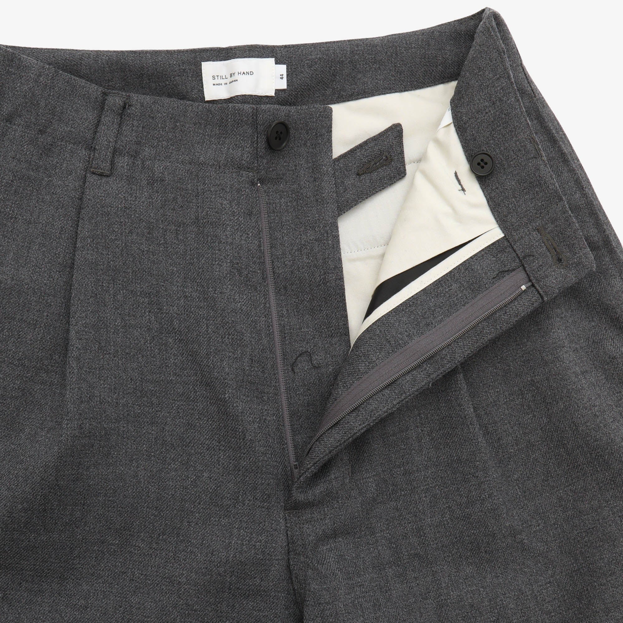 Wide Wool Trousers (29W x 26L)