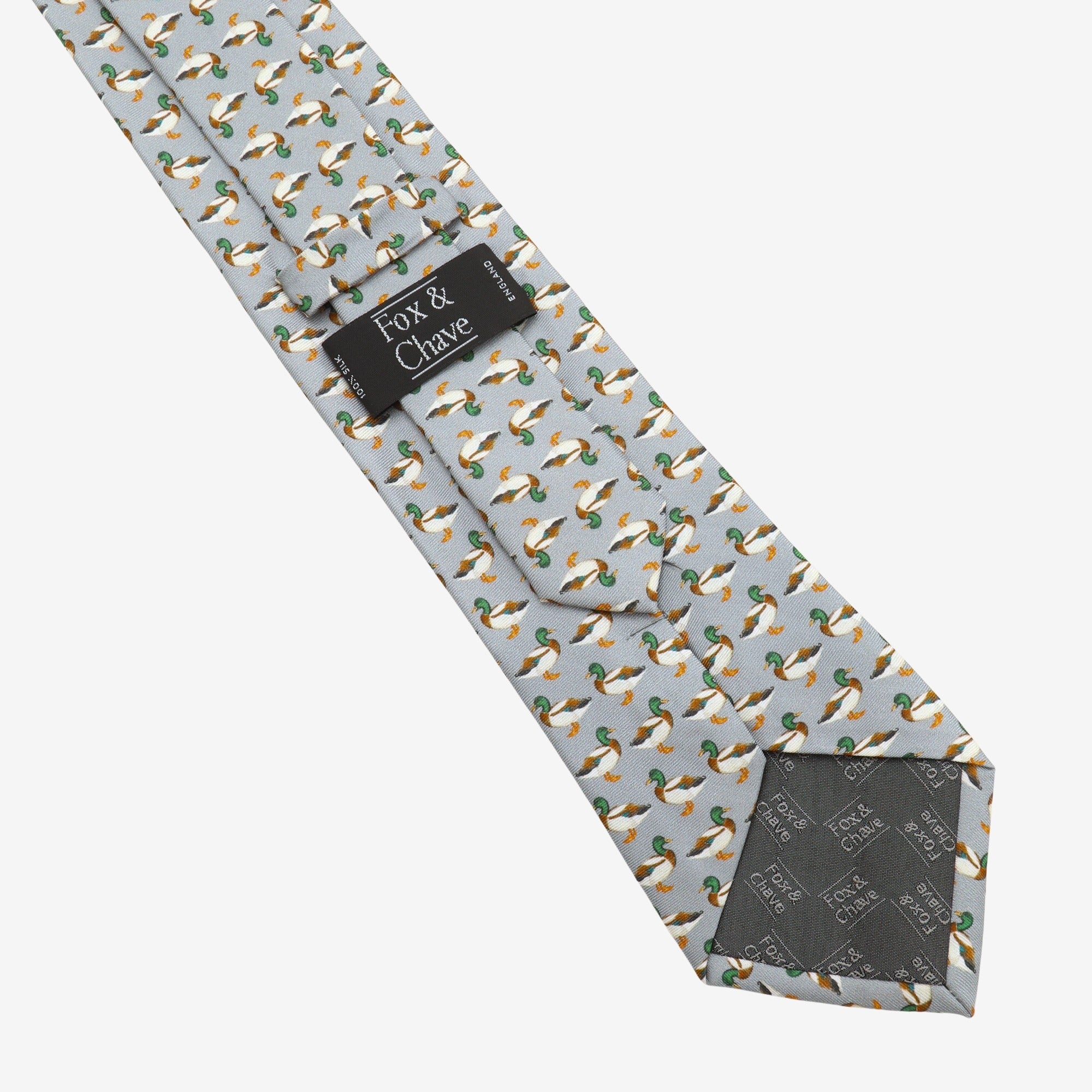 Silk Duck Tie