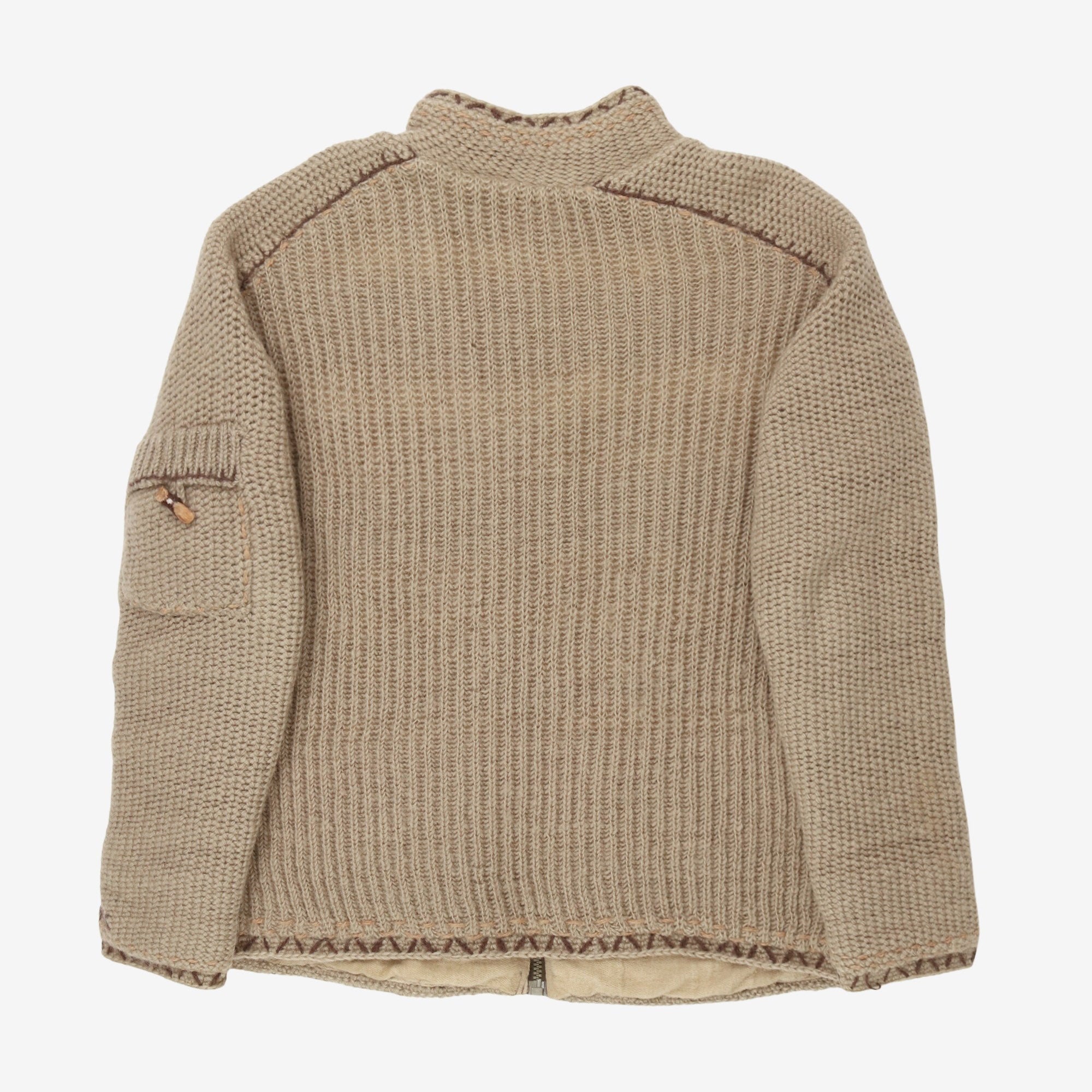Wool Knit Jacket