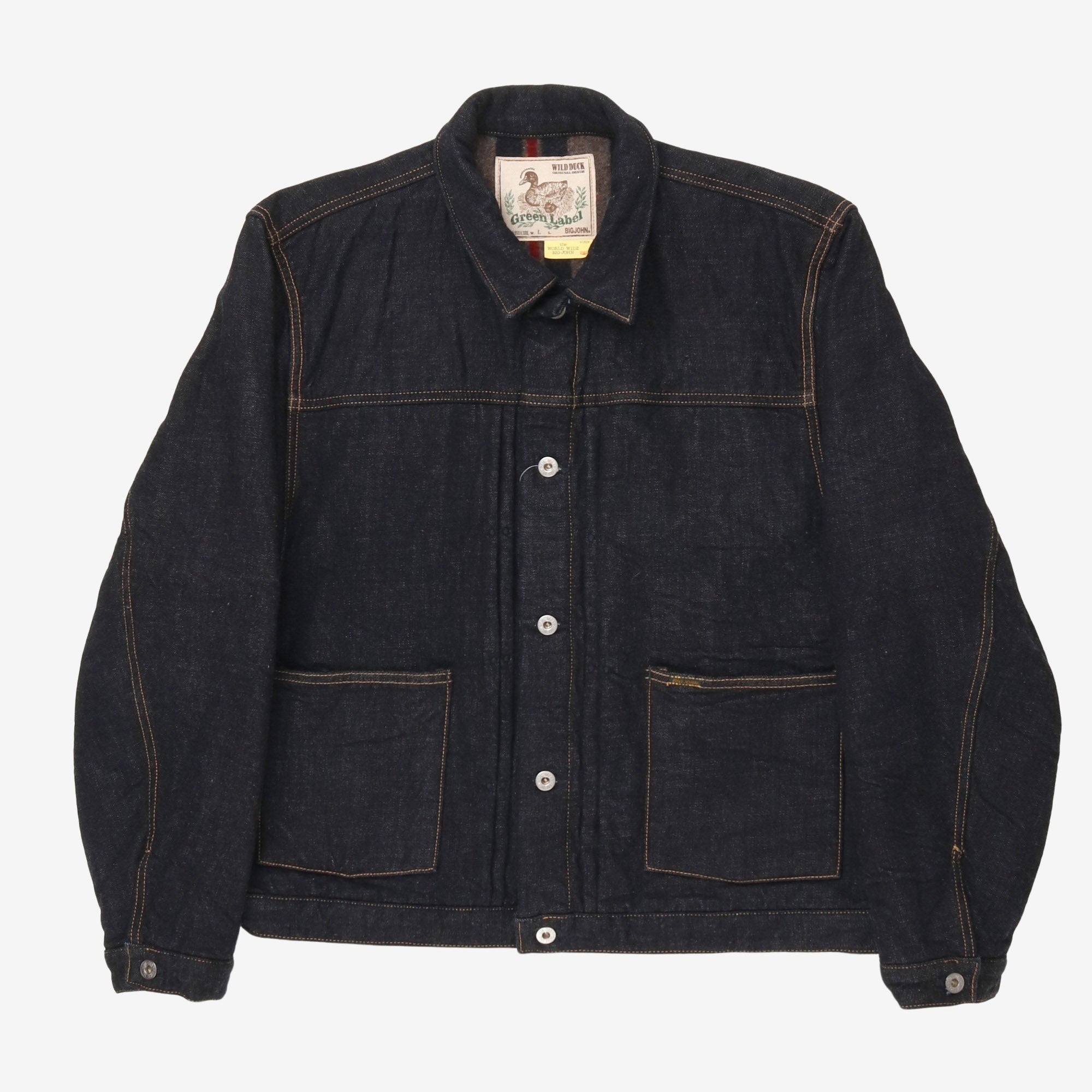 M6013BL Blanket Lined Denim Jacket