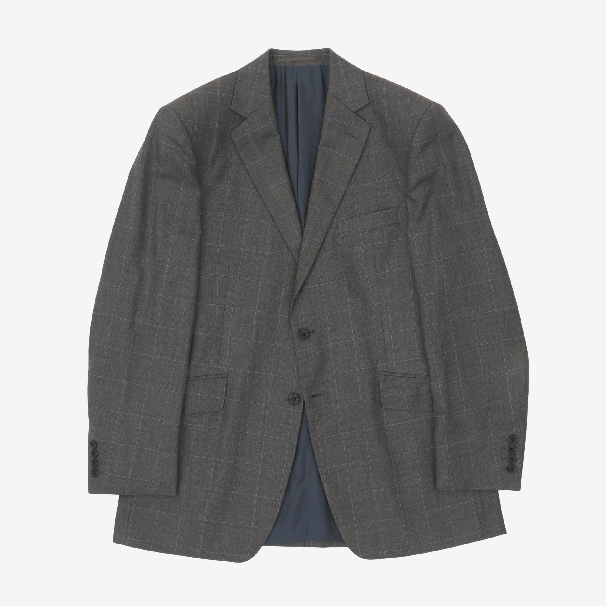 Check Wool Suit