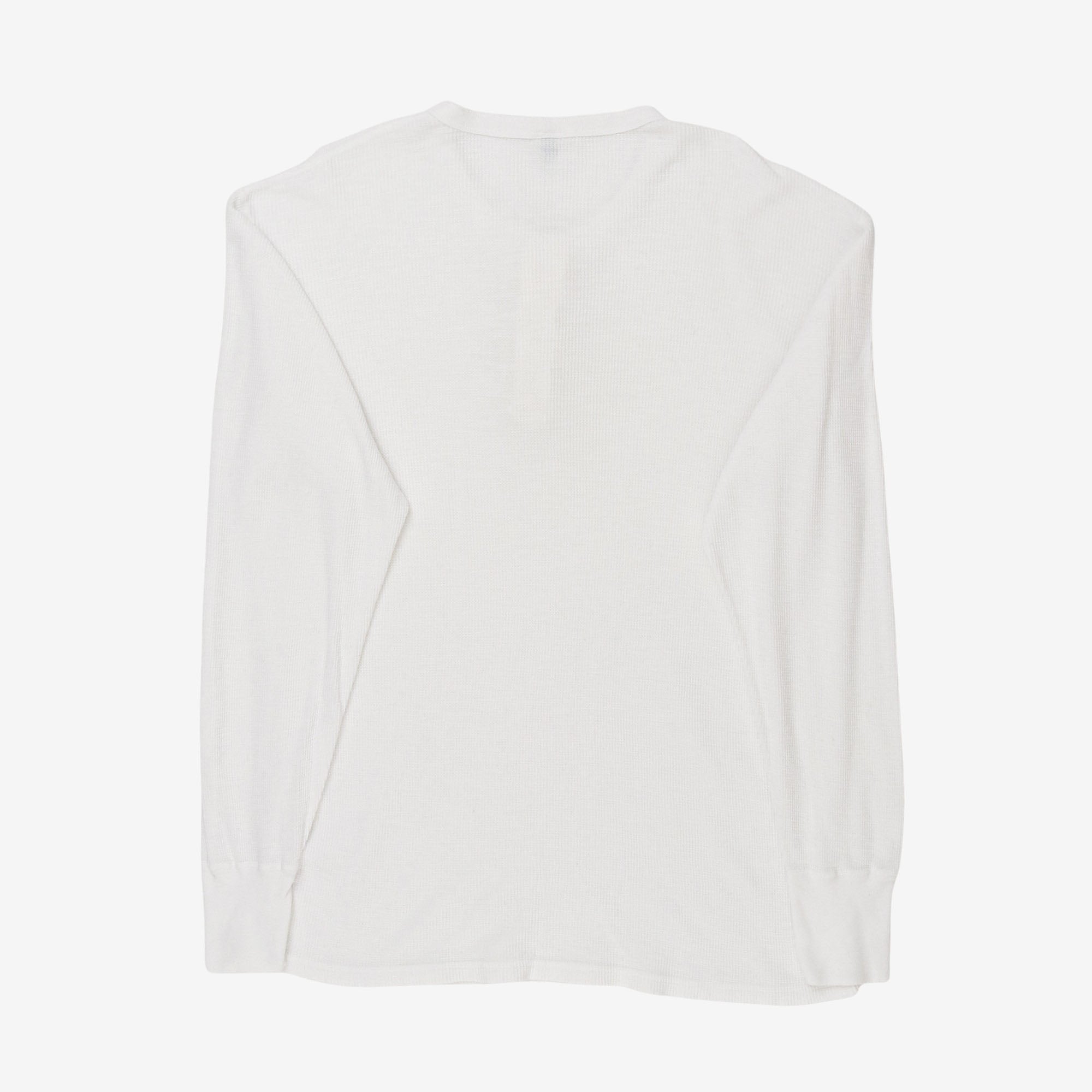 Waffle Henley LS