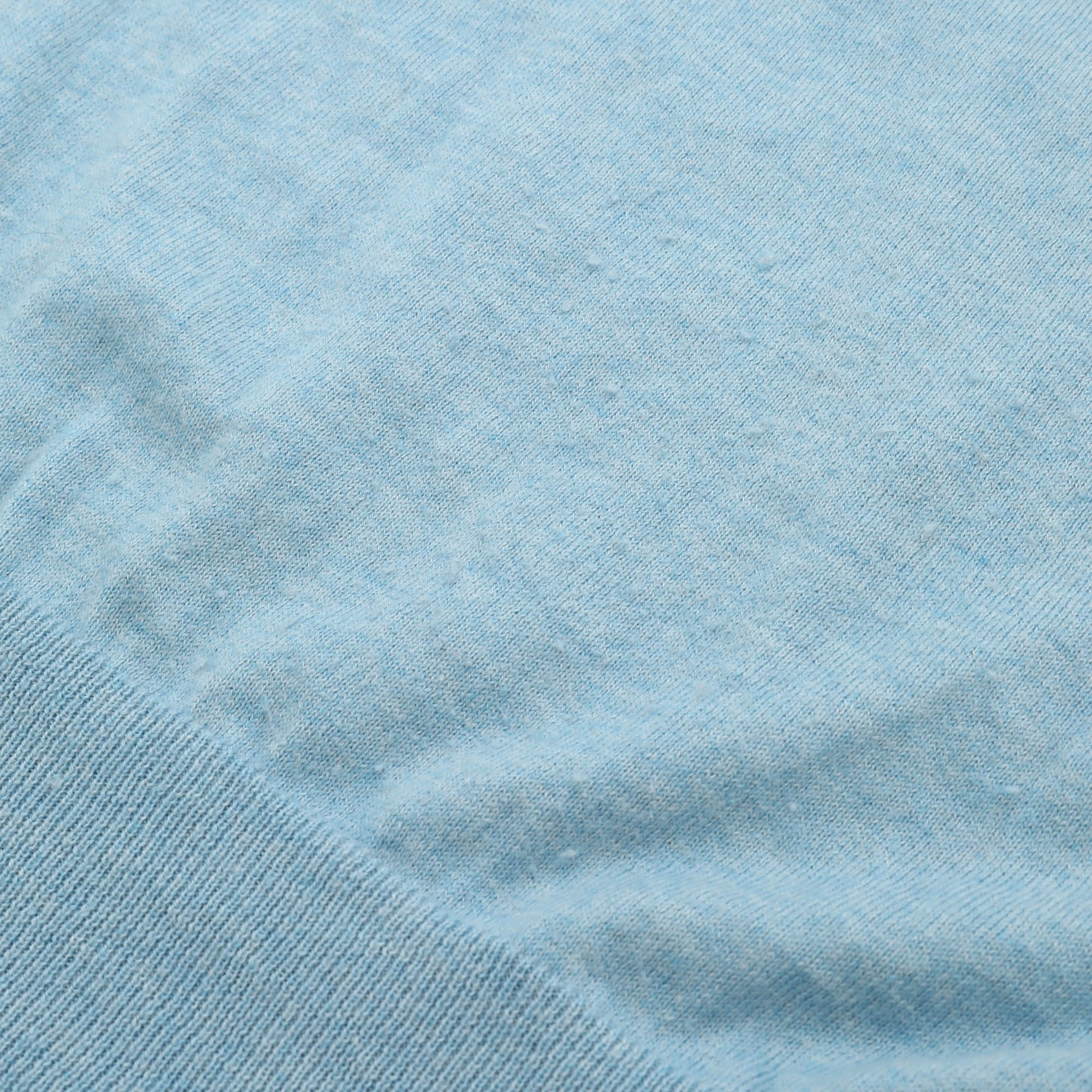 Cotton Cashmere Polo Knit