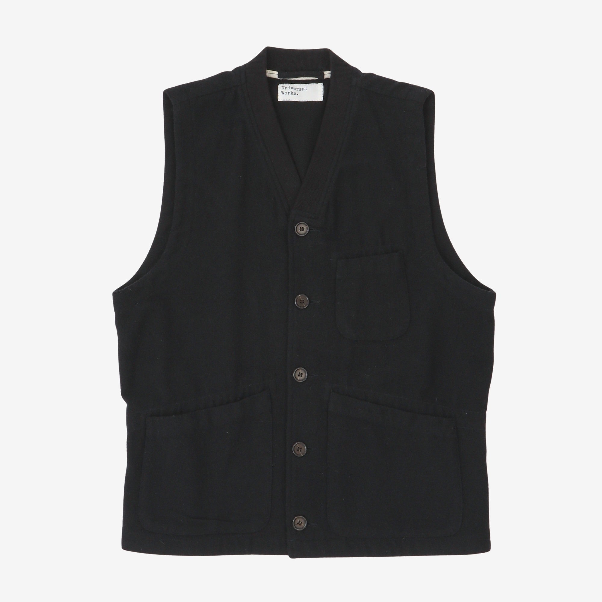 Wool Blend Waistcoat