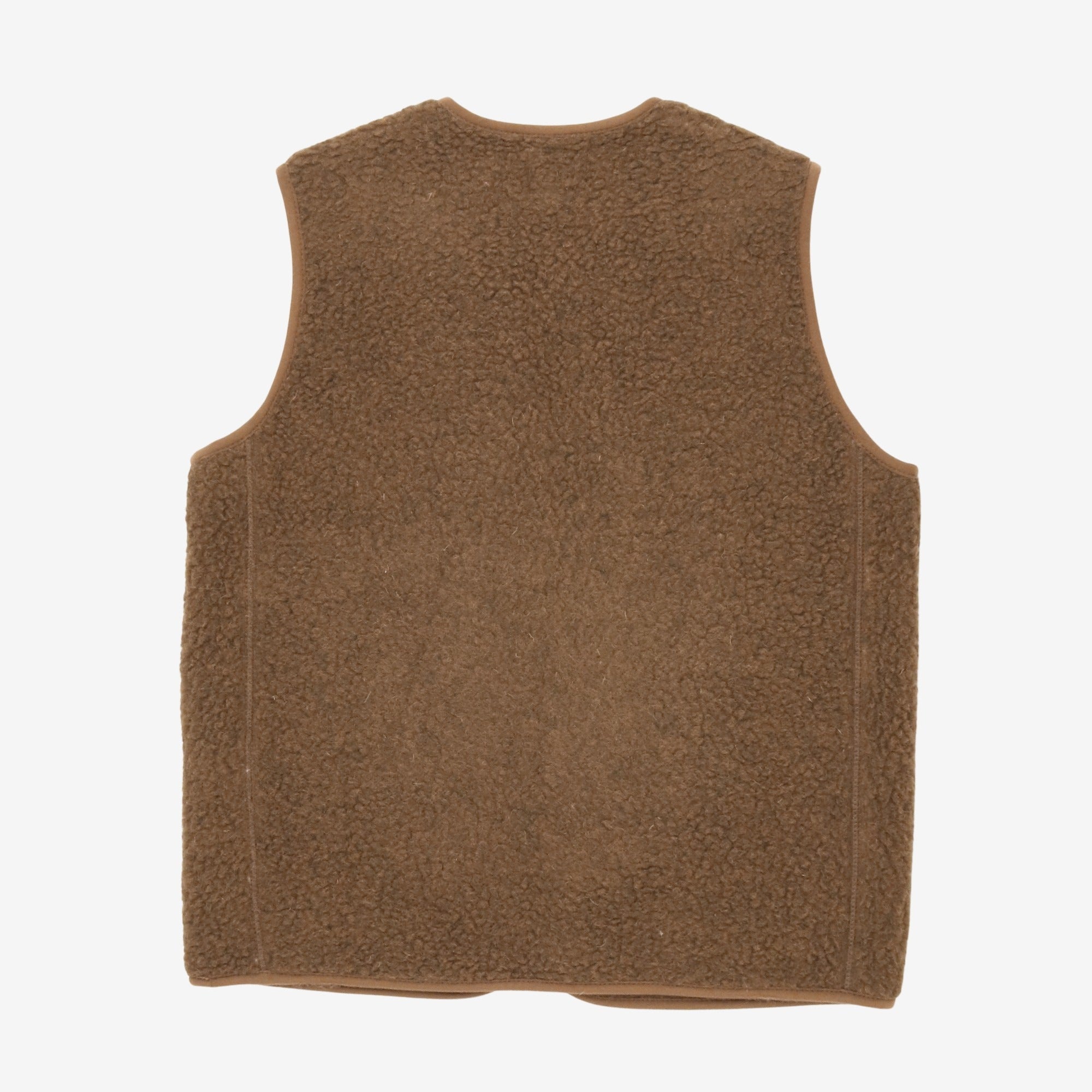 Wool Zip Vest
