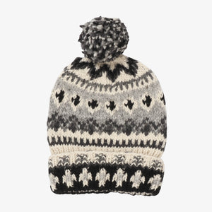 Fair Isle Double Cuff Hat