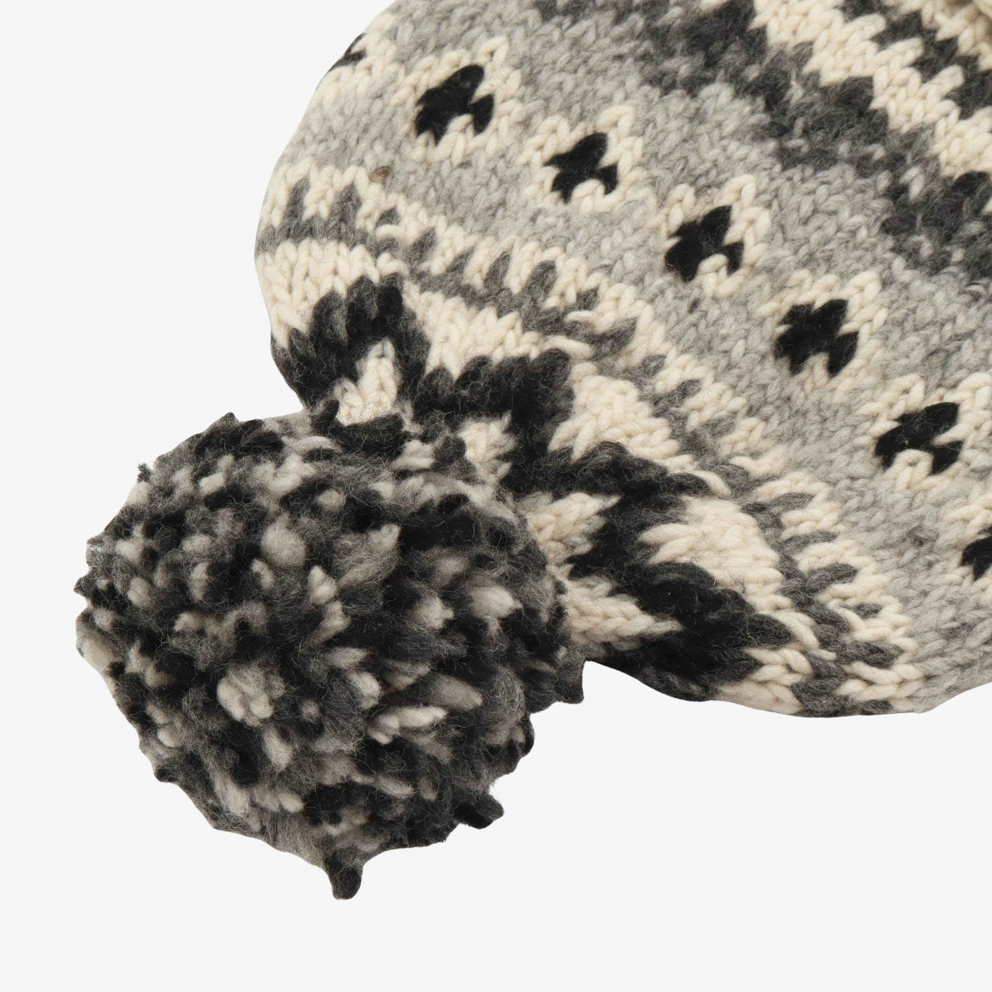 Fair Isle Double Cuff Hat