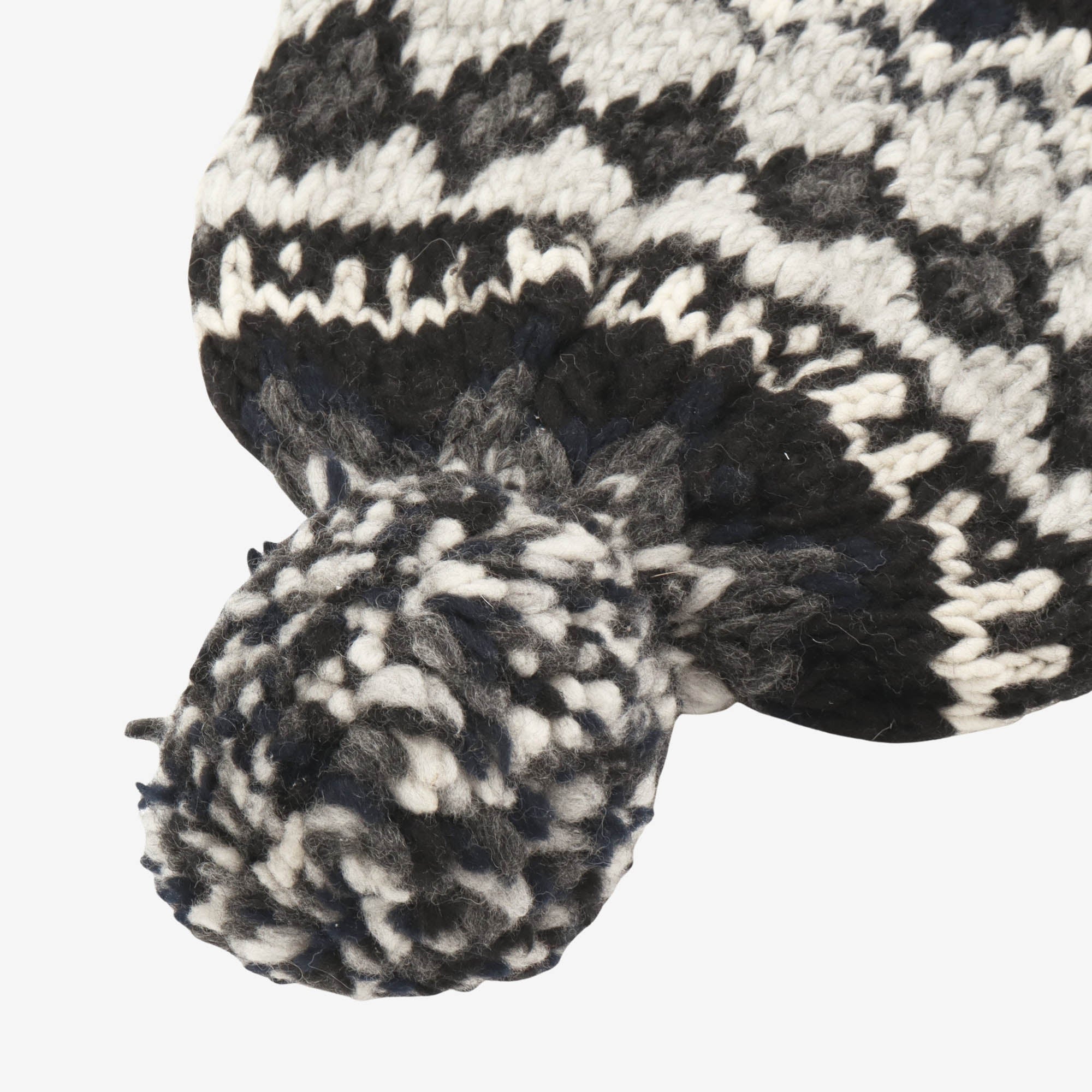 Fair Isle Double Cuff Hat