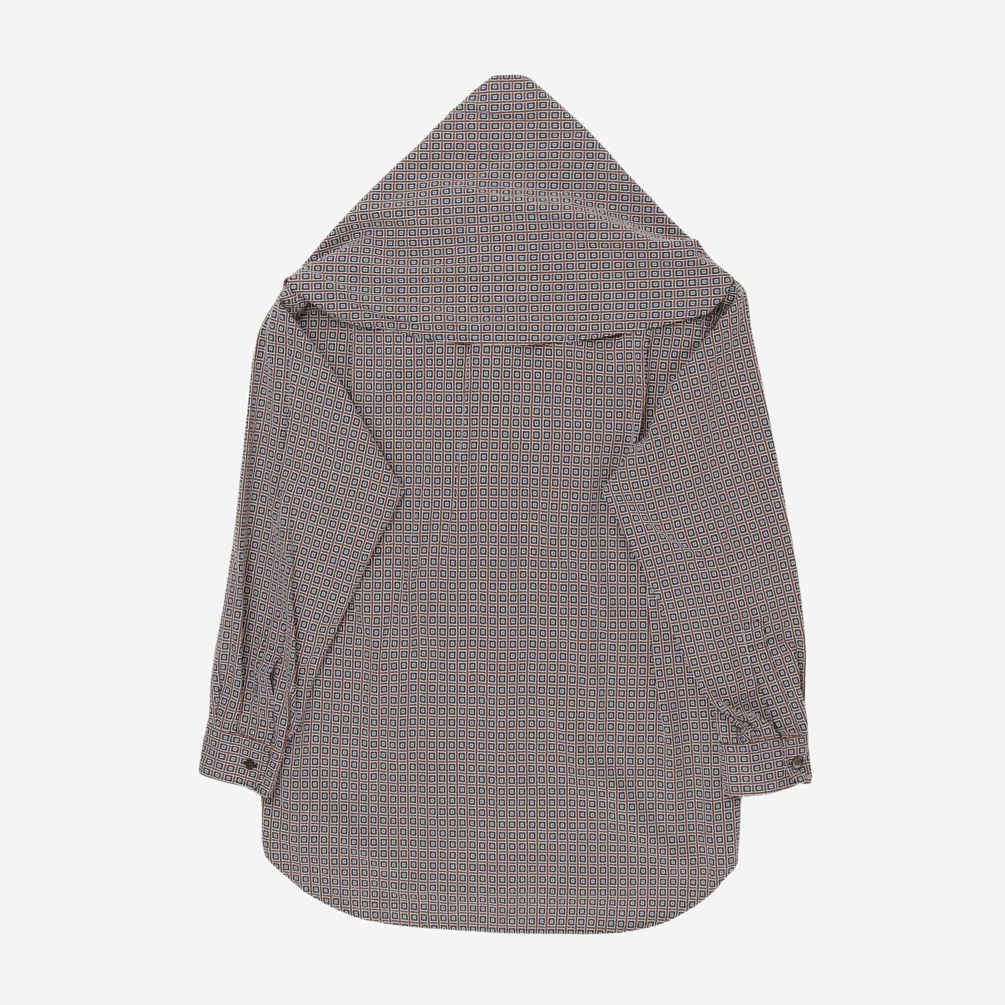 Jacquard Combo Shirt Scarf