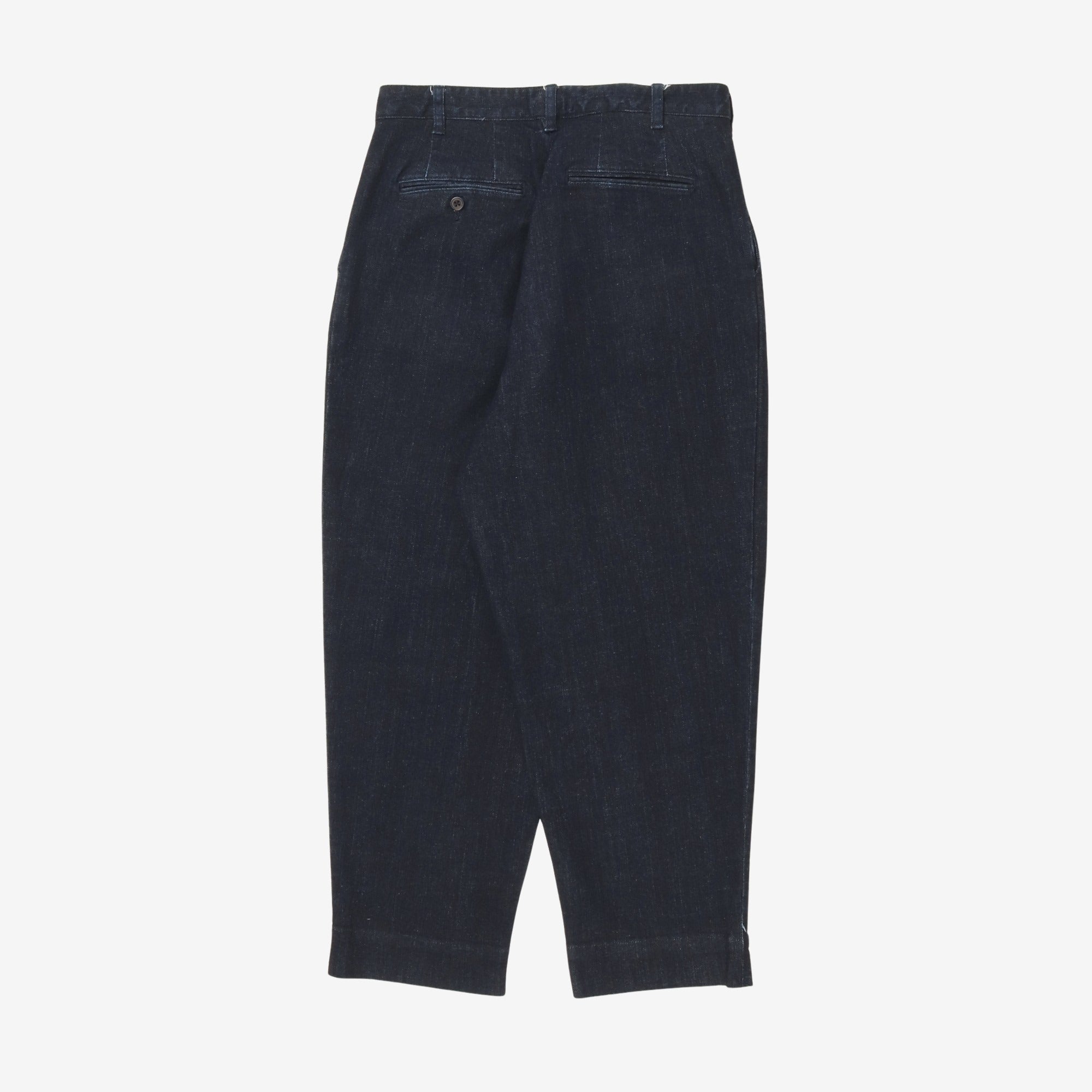 2 Pleat Denim Chinos (32W x 26.5L)