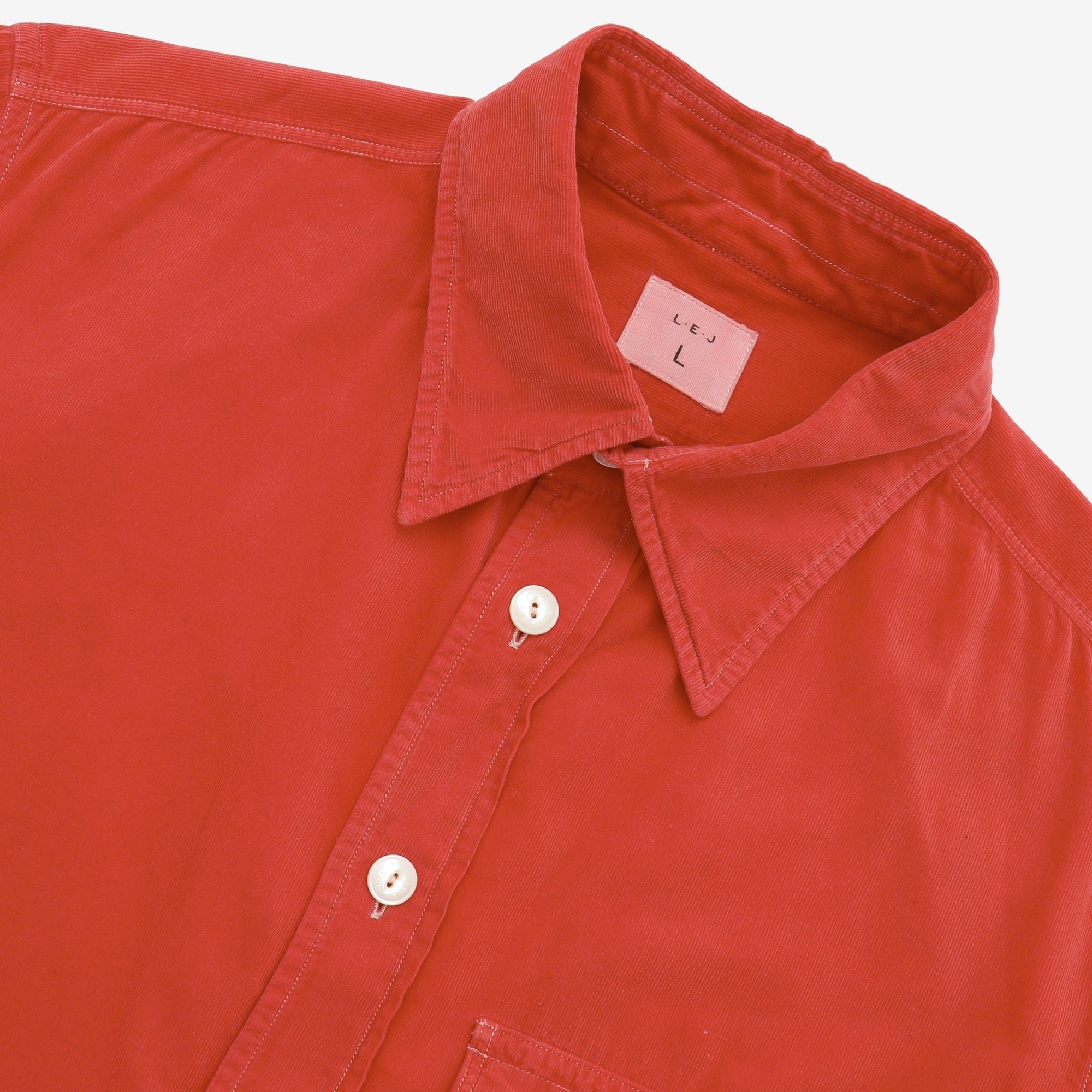 Corduroy Pocket Officer Shirt