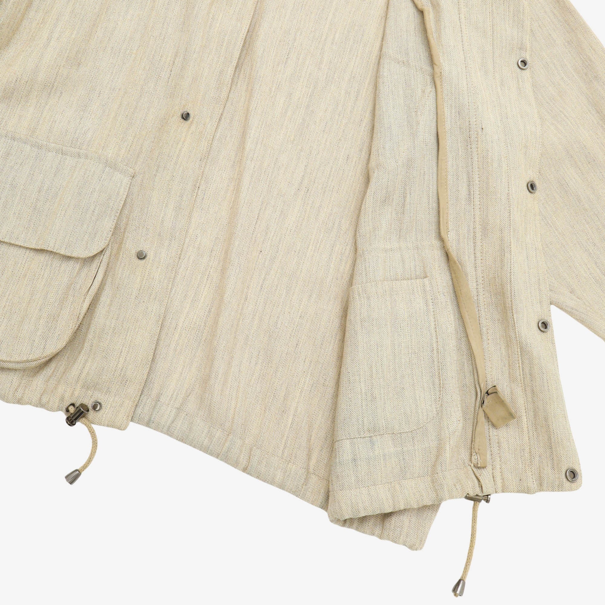 Linen Twill Blouson Jacket