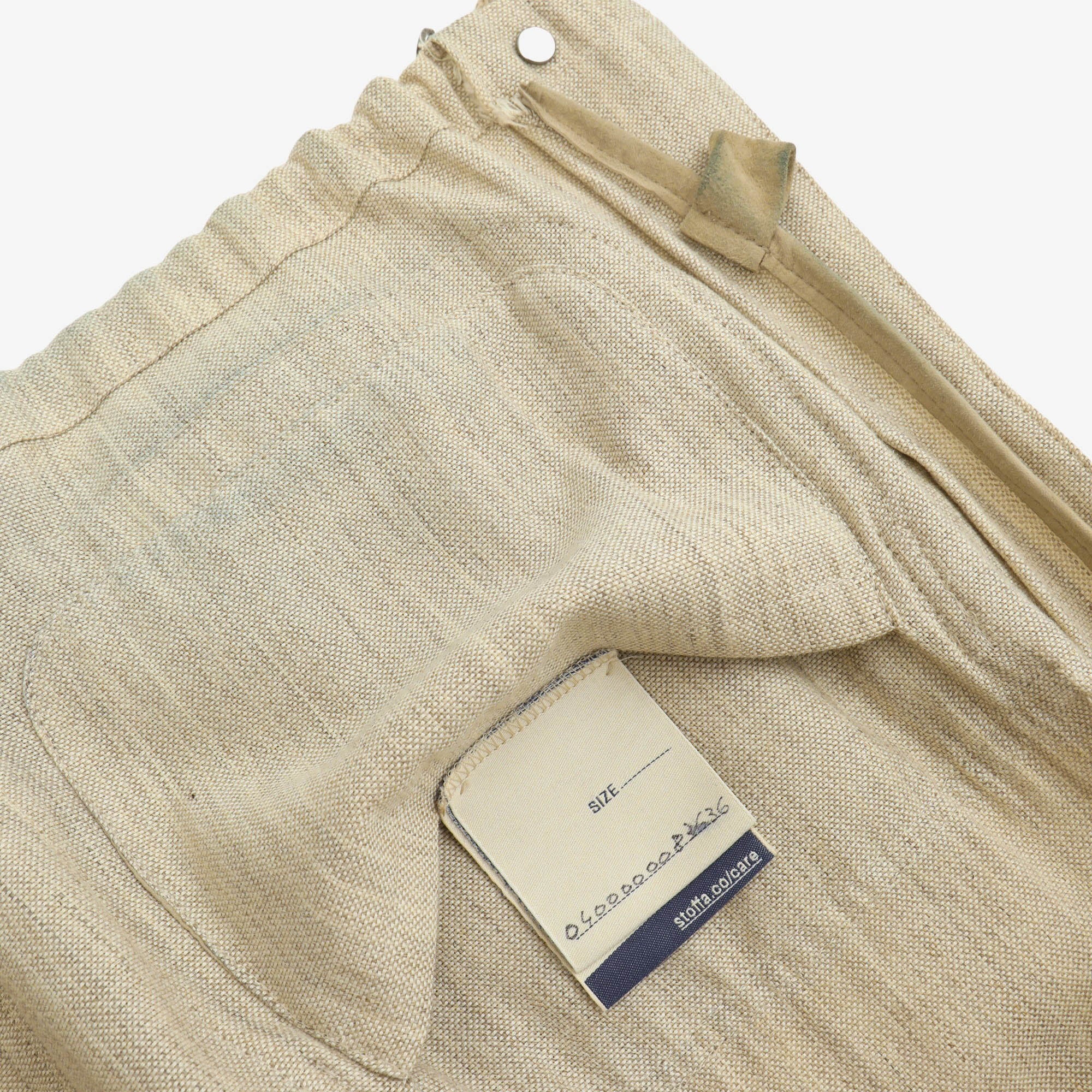 Linen Twill Blouson Jacket