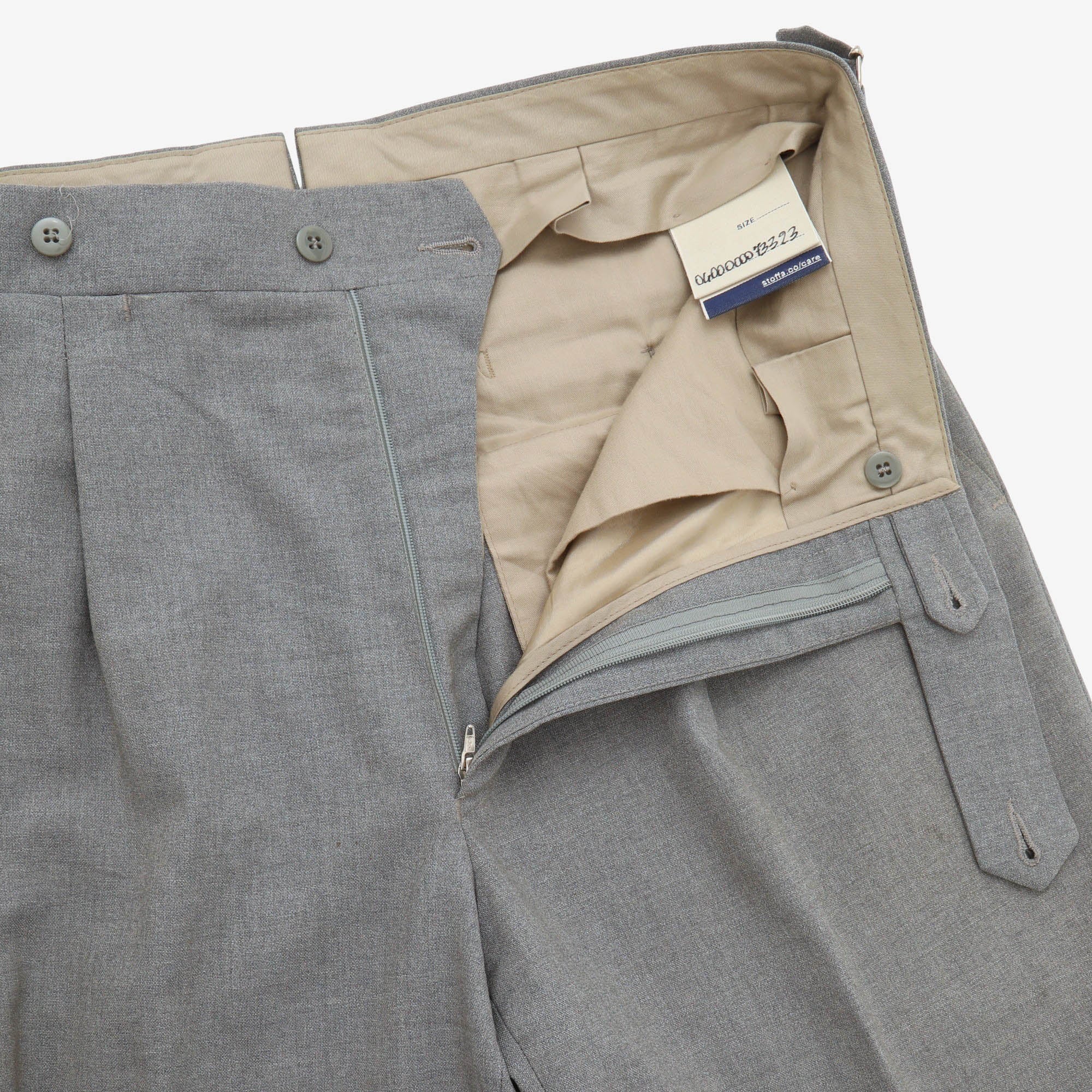 Single Pleat Trouser