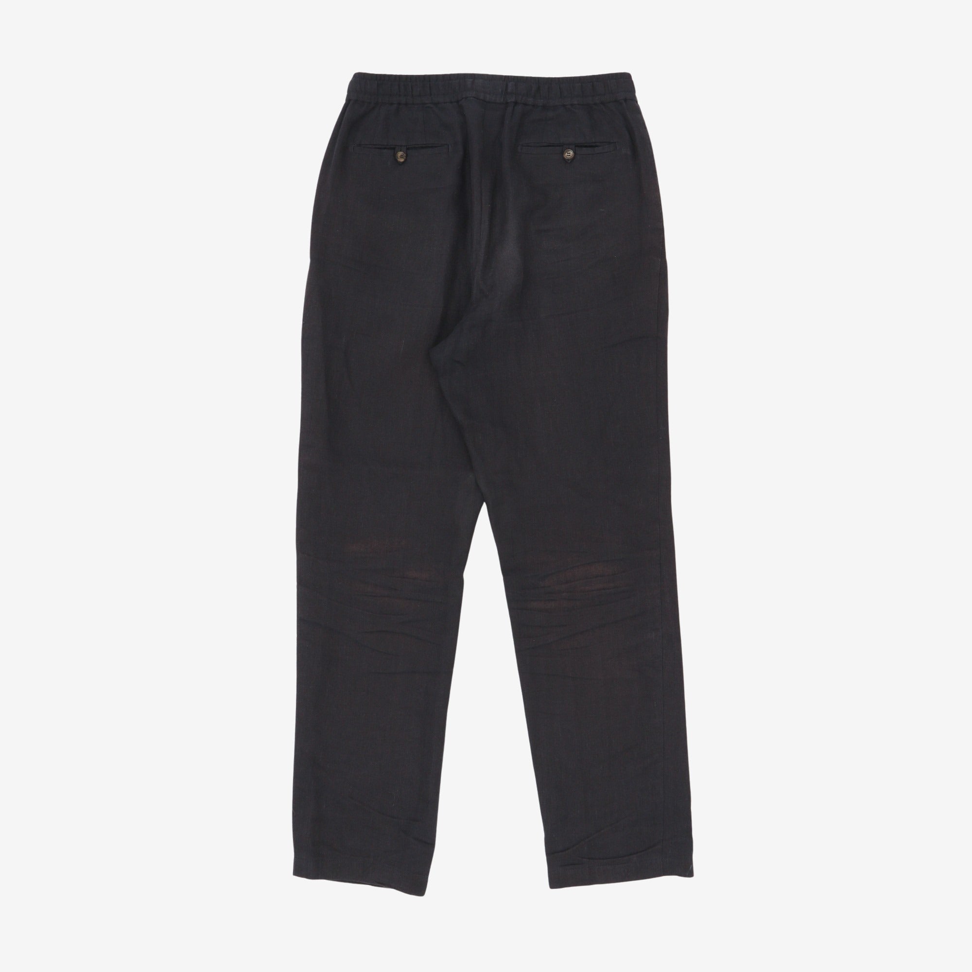 Linen Drawstring Trouser