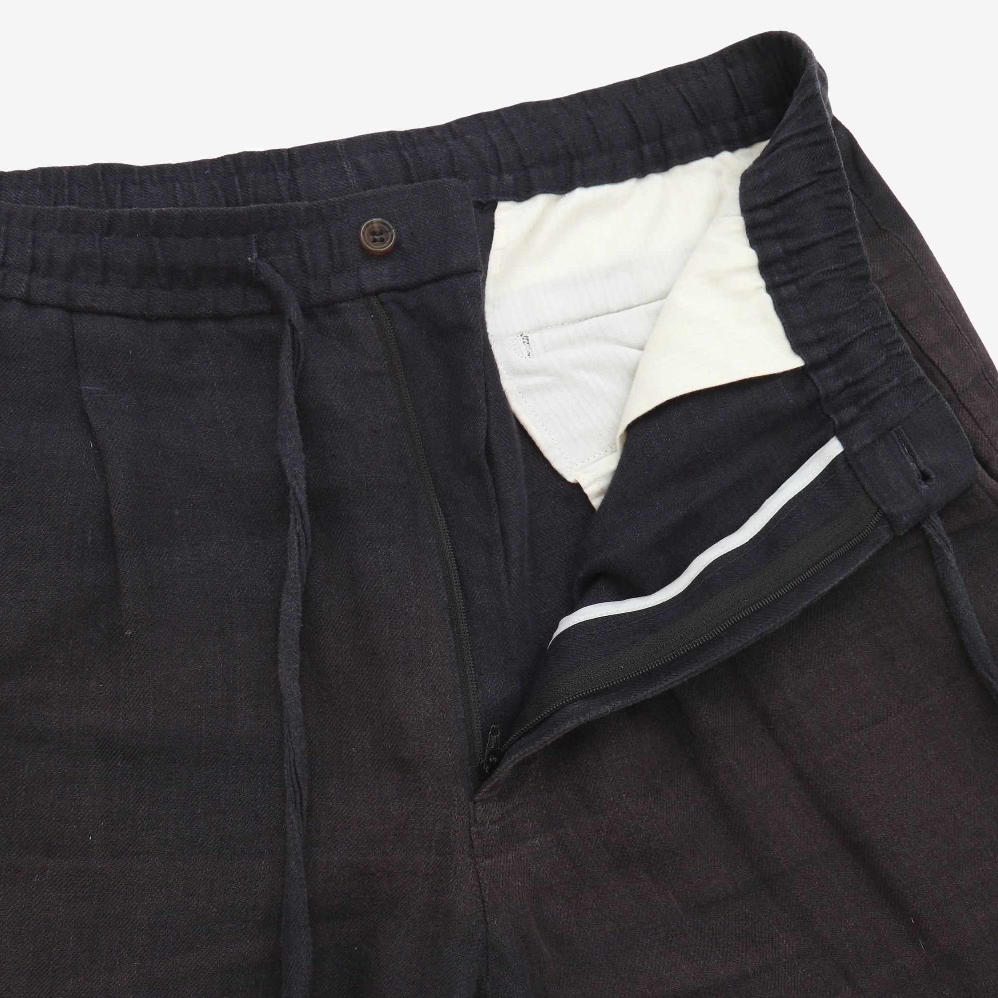 Linen Drawstring Trouser
