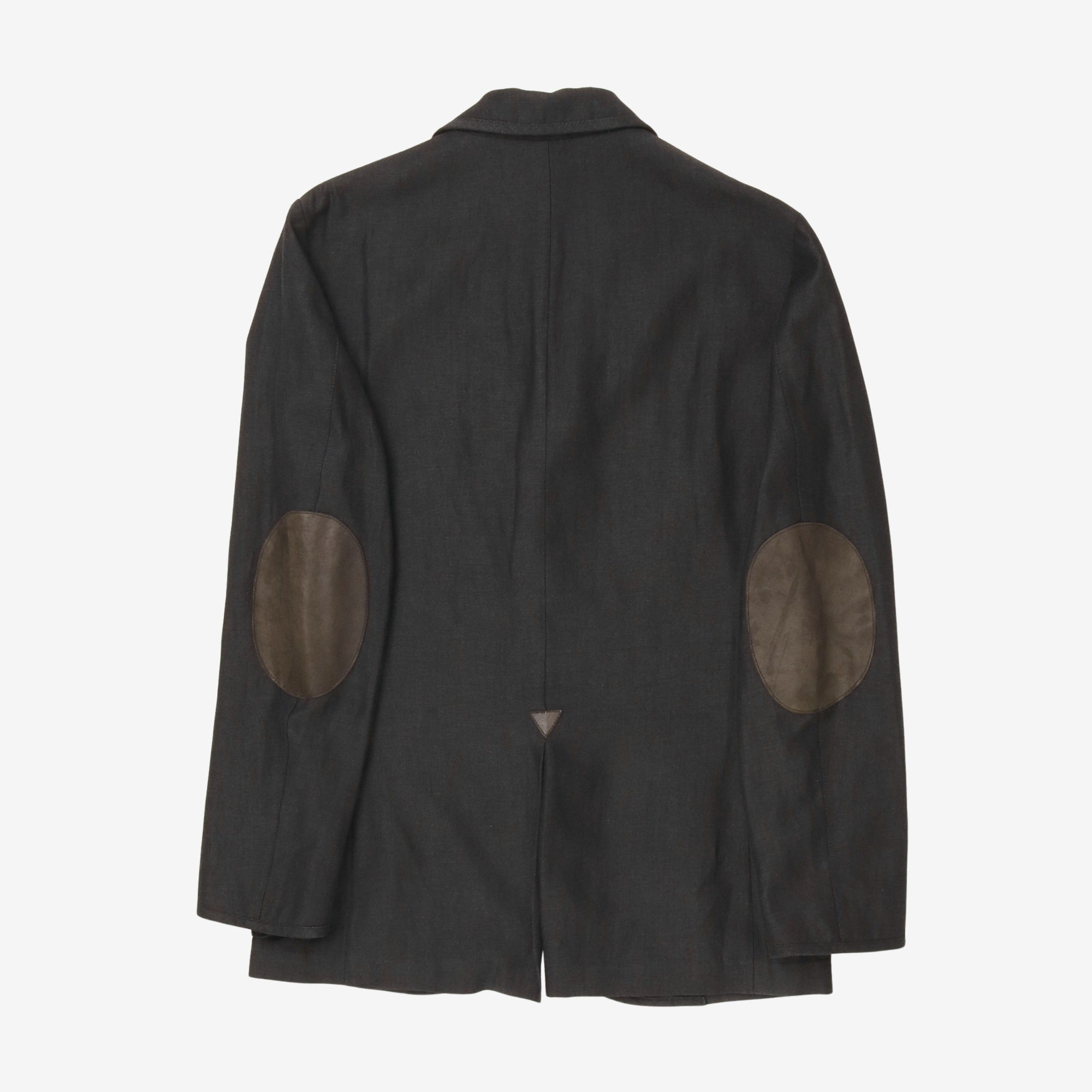 Wool Blend Twill Blazer