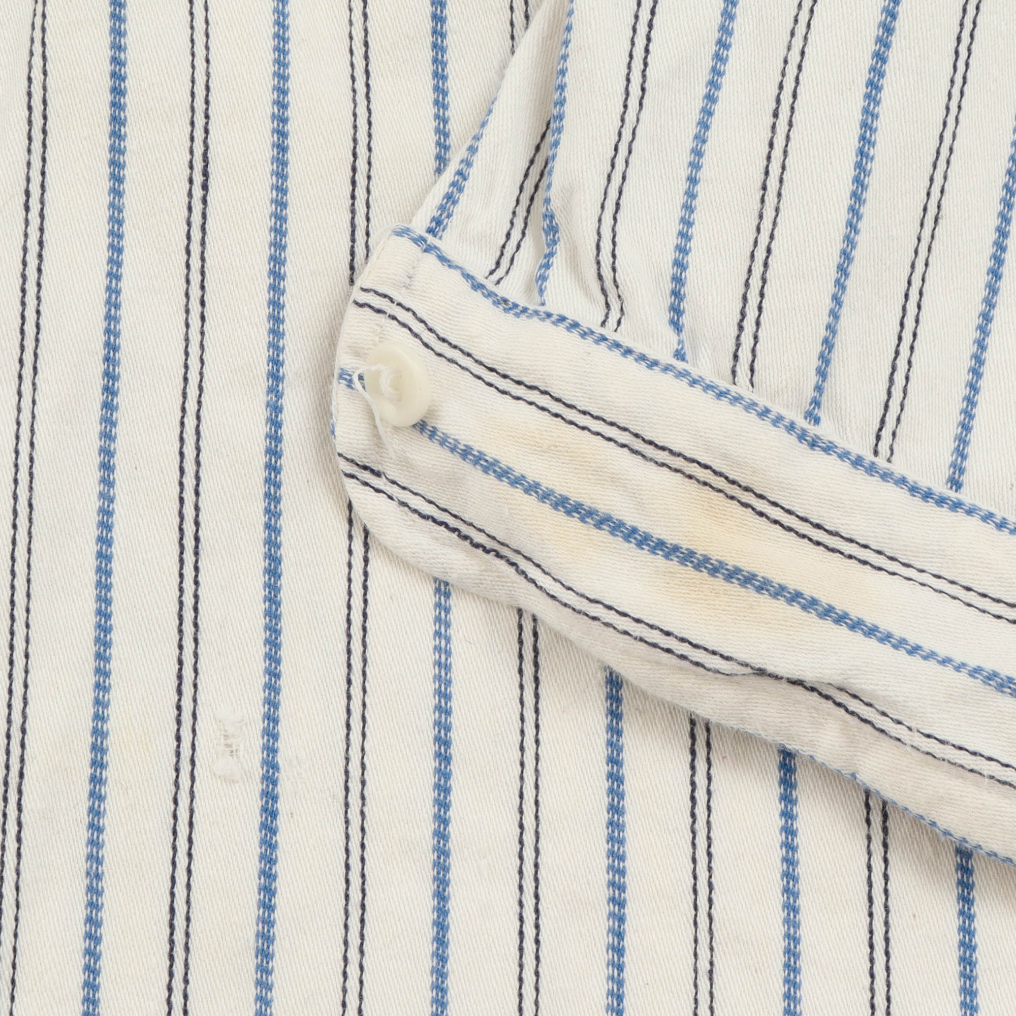 Striped Collarless Pullover